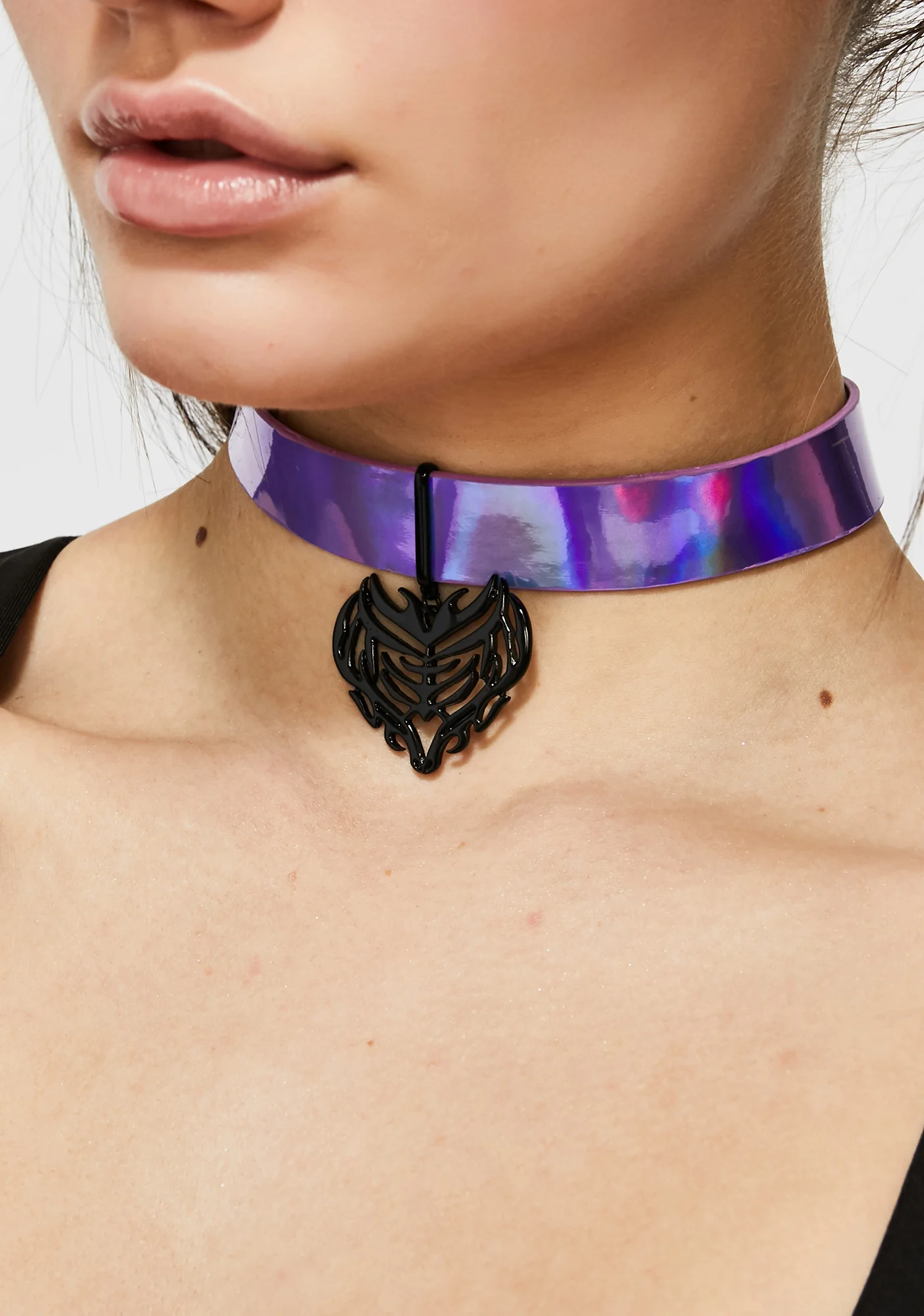 Underground Lover Hologram Choker - Image 3