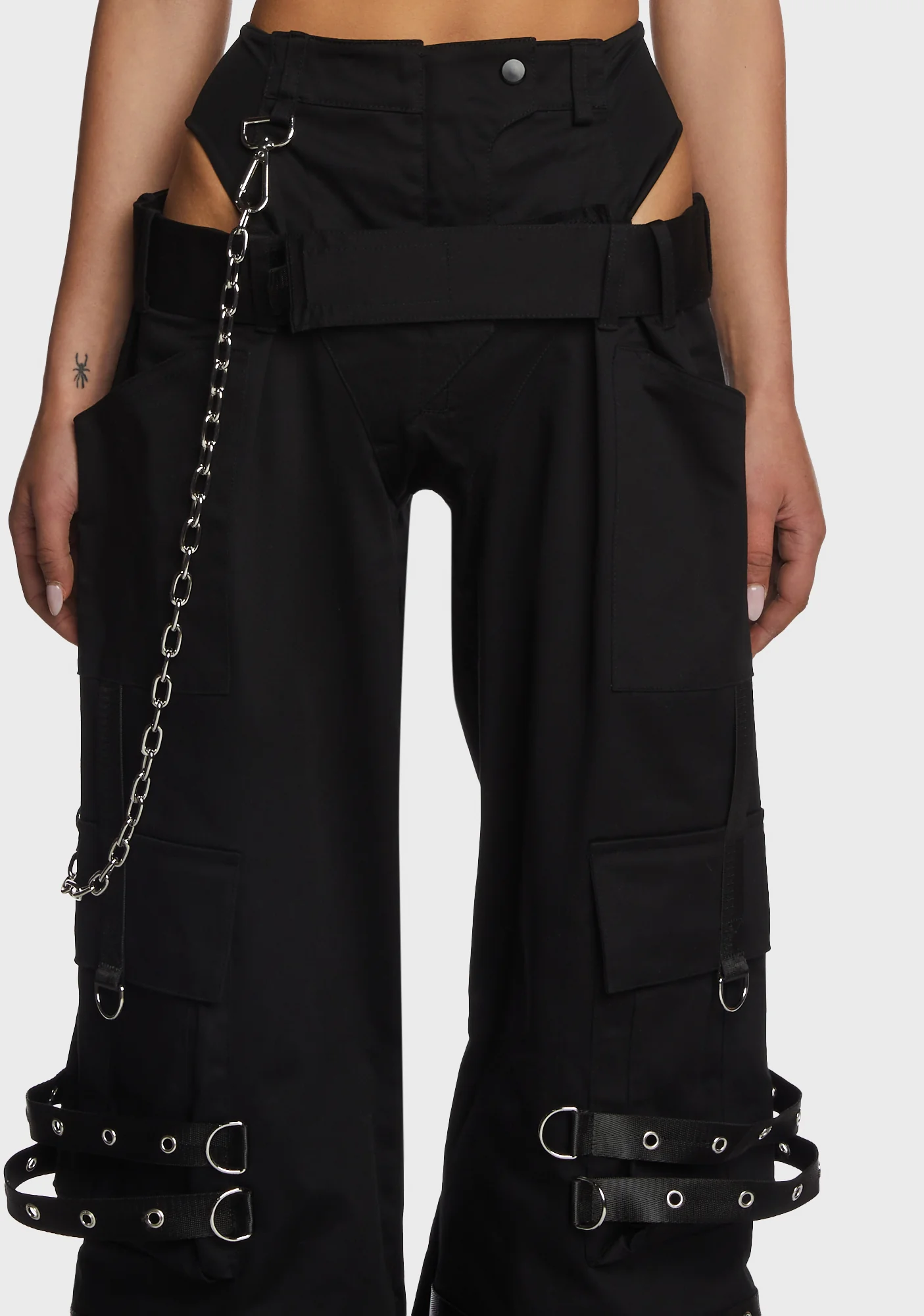 Underworld Cut-Out Cargo Pants - Image 5
