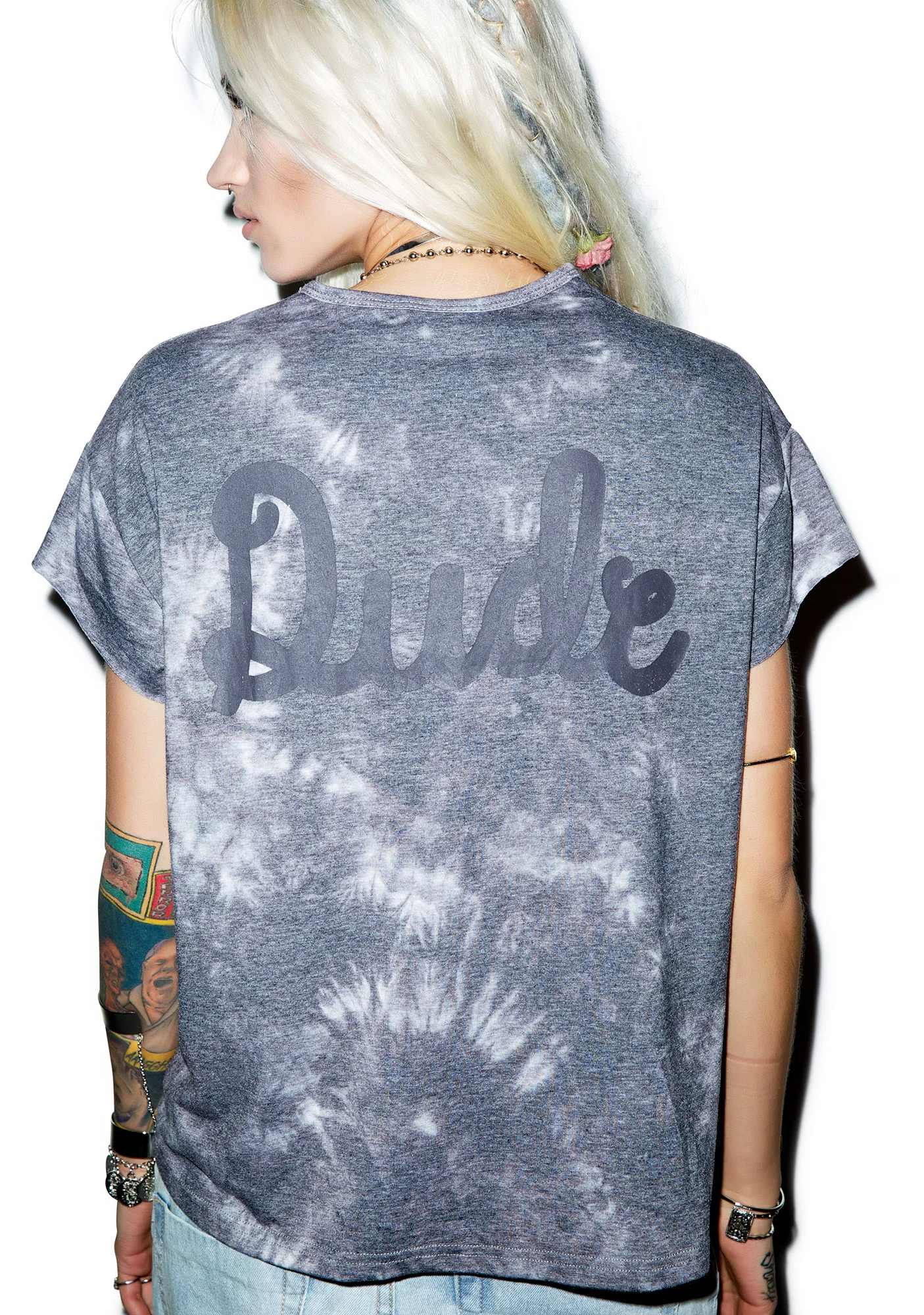 Unholey Tie Dye Dude Tee - Image 3