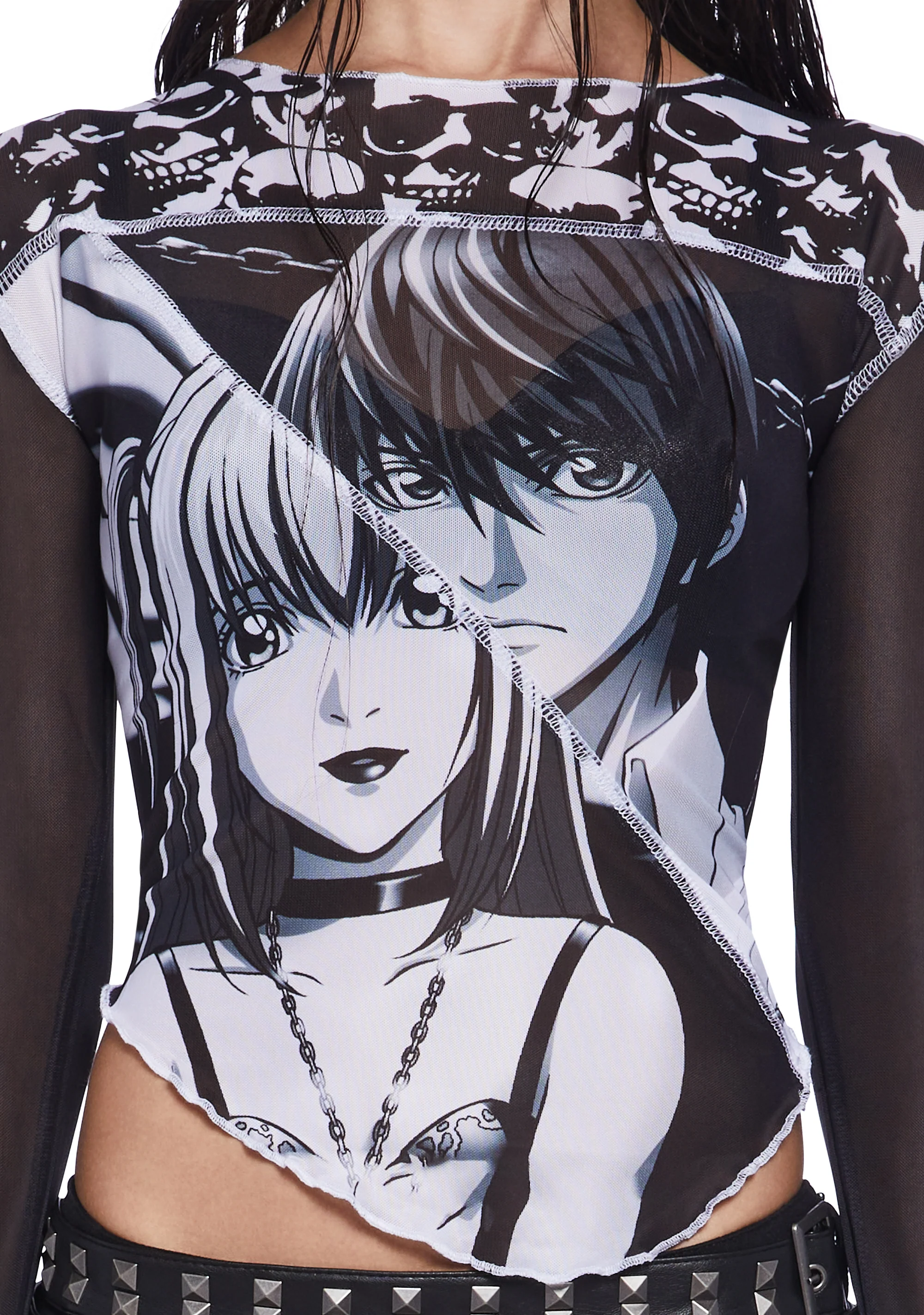 Unlikely Twosome Mesh Top - Image 5