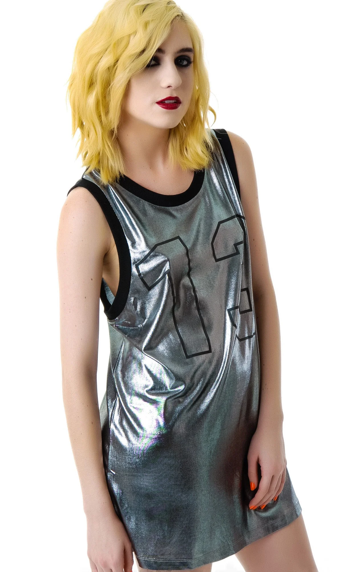 Unlucky 13 Jersey Tank - Gold - Image 7
