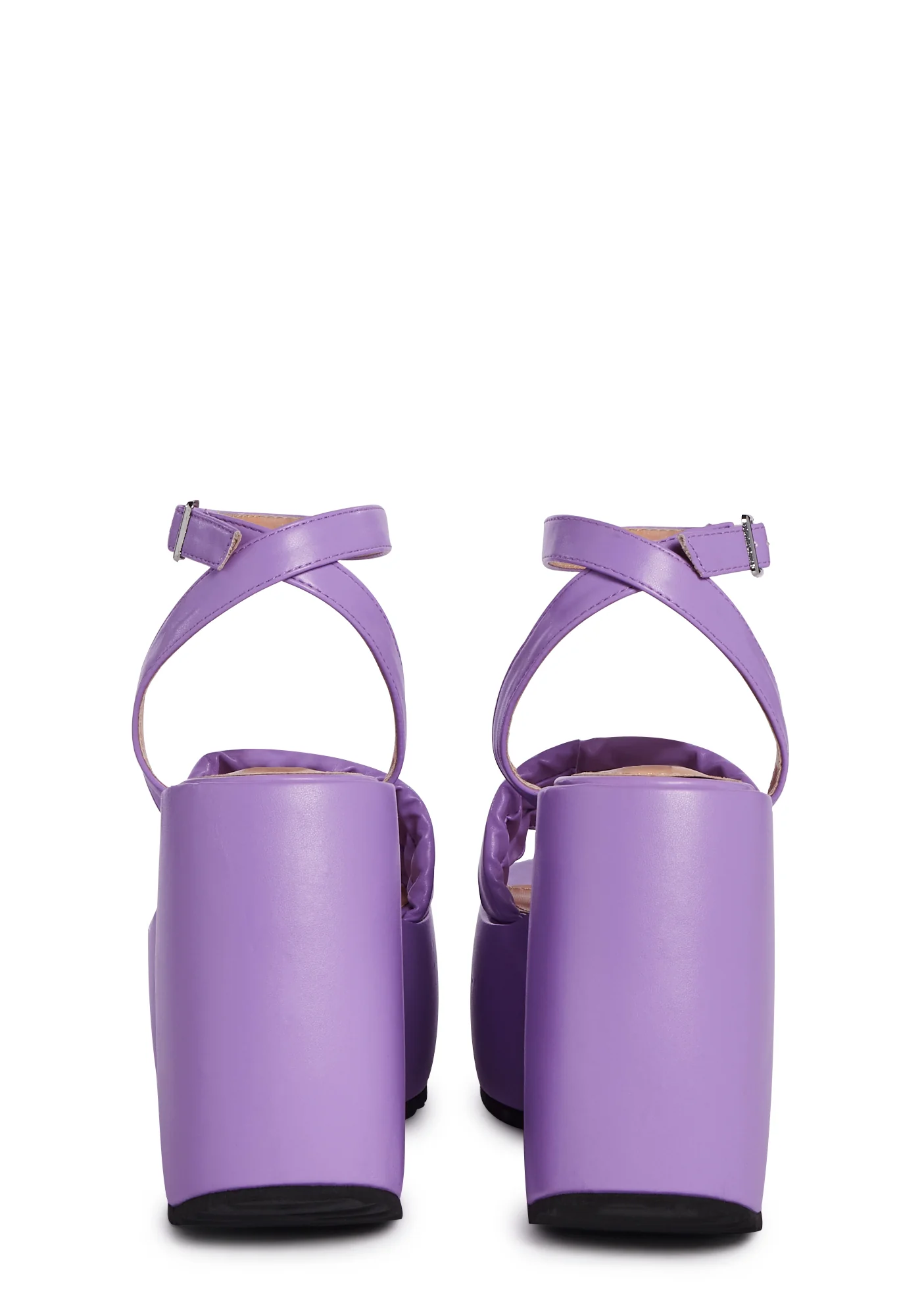 Valentin Platform Wedges - Purple - Image 4
