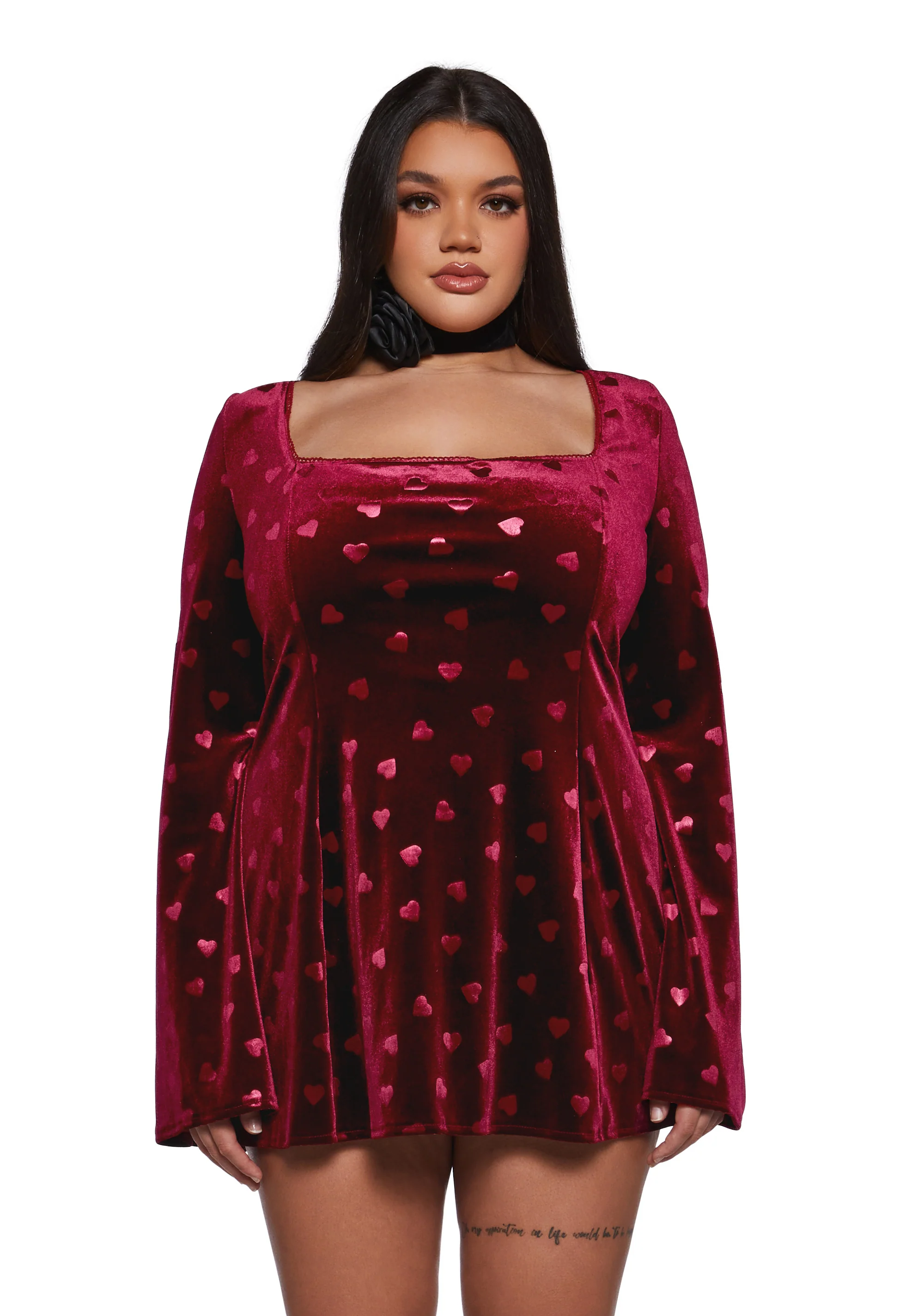 Valentine Wish Mini Dress - Image 4