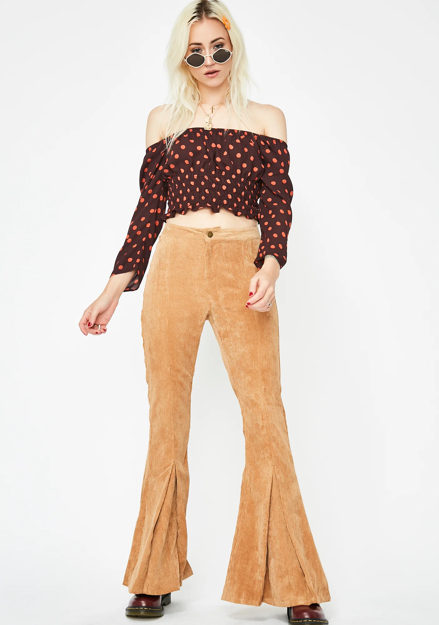 Valley Vibin' Off The Shoulder Top - Image 2