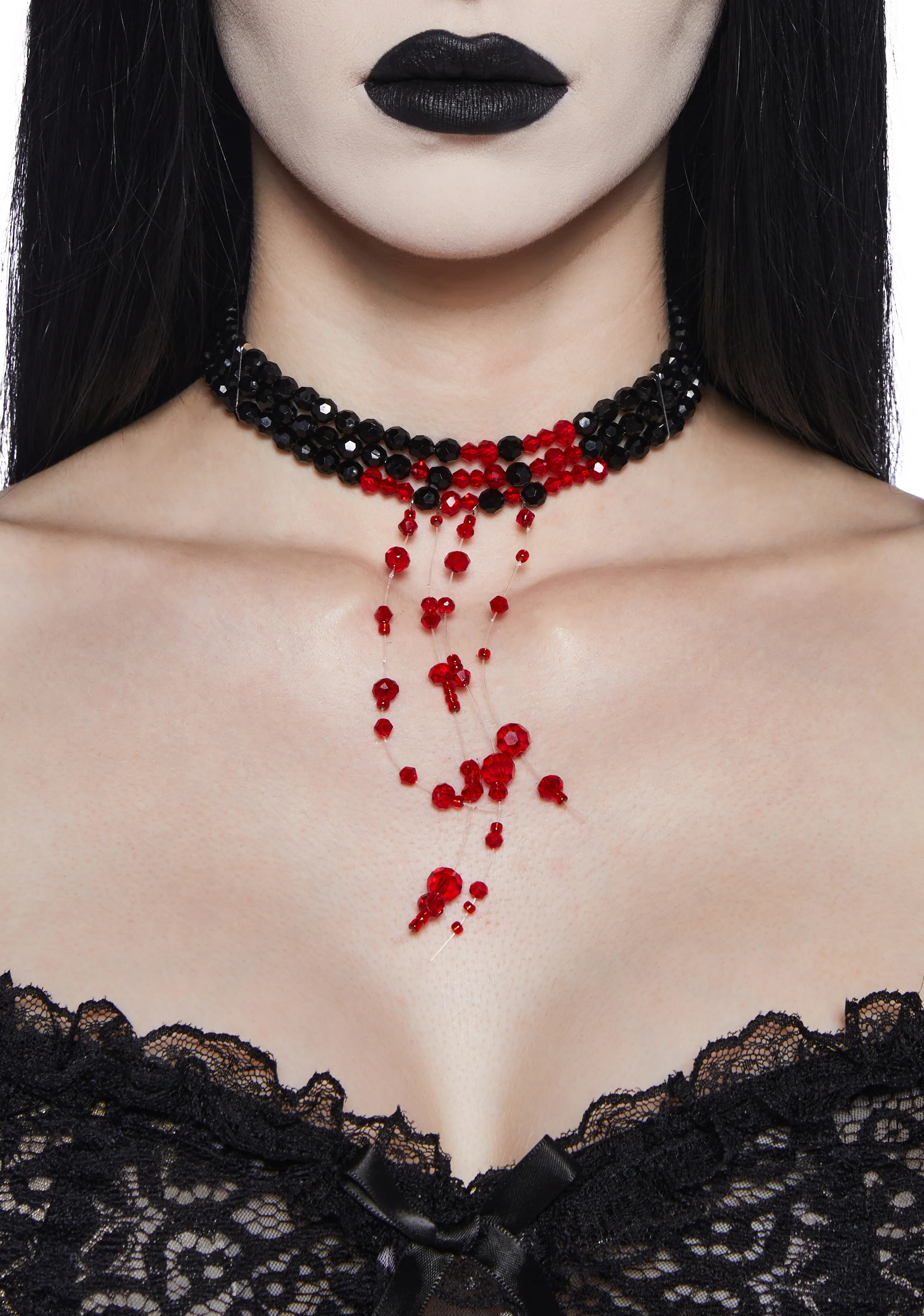 Vampire’s Kiss Crystal Choker