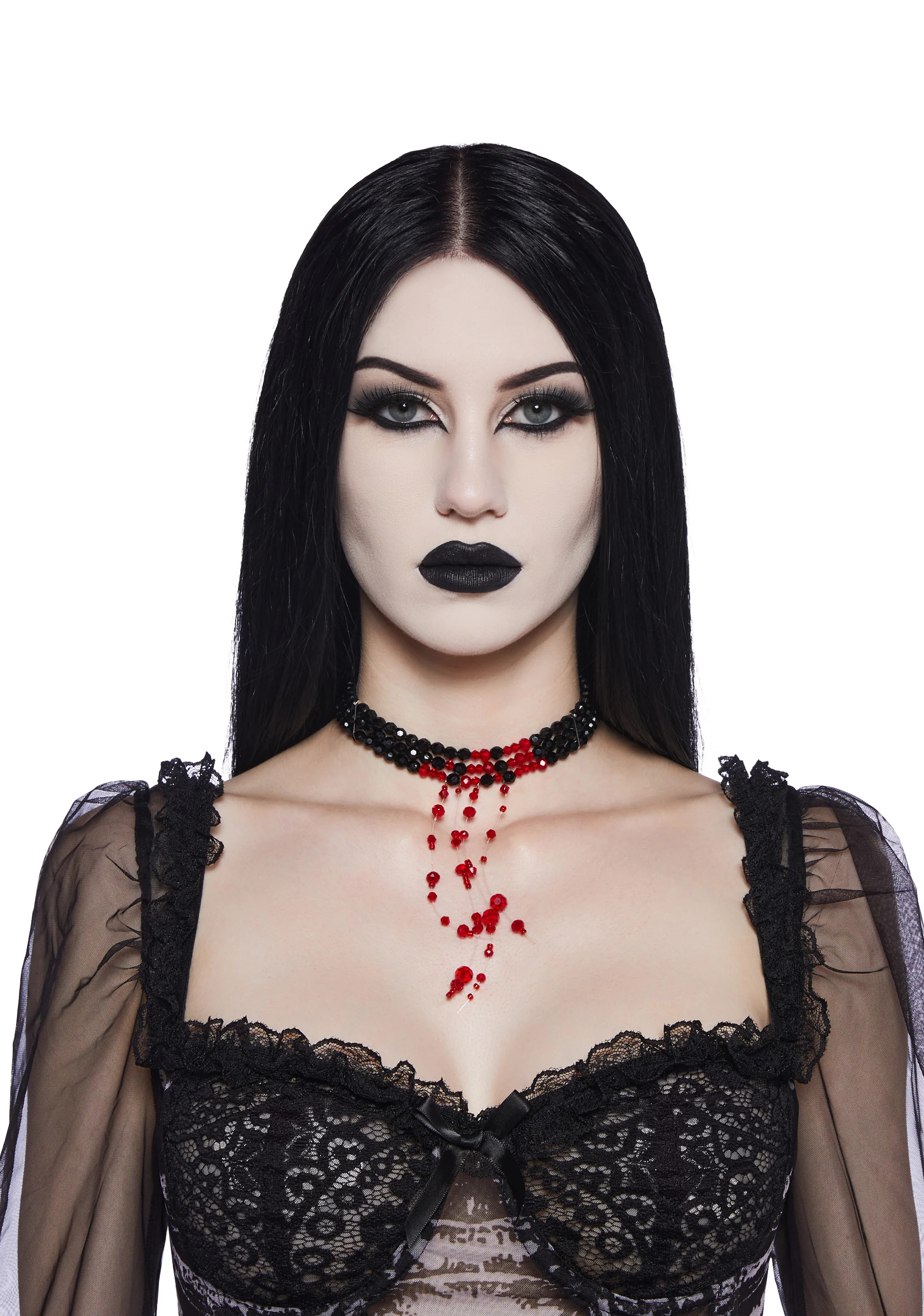 Vampire’s Kiss Crystal Choker - Image 4