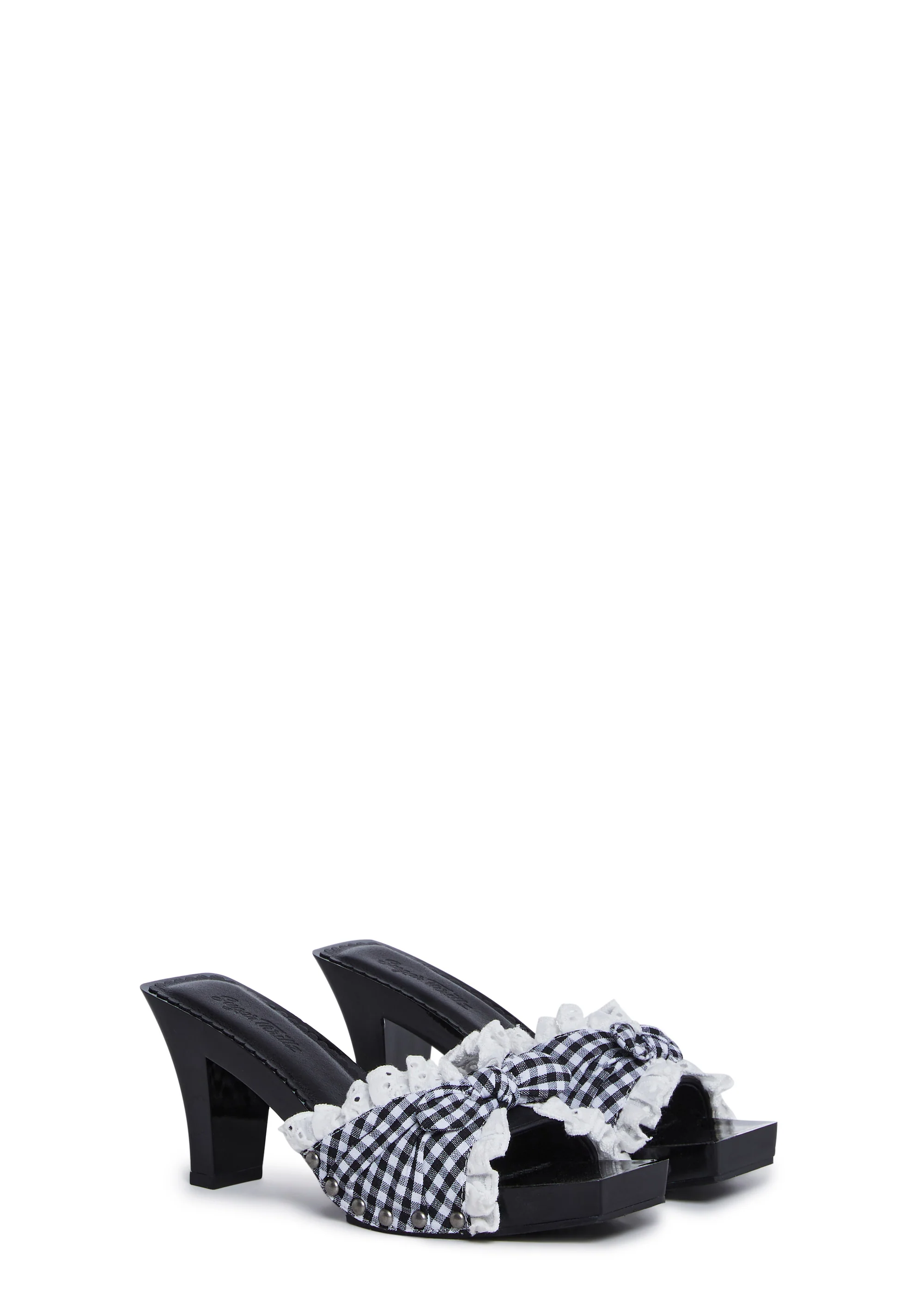 Bless Your Heart Heeled Sandals - Black - Image 3