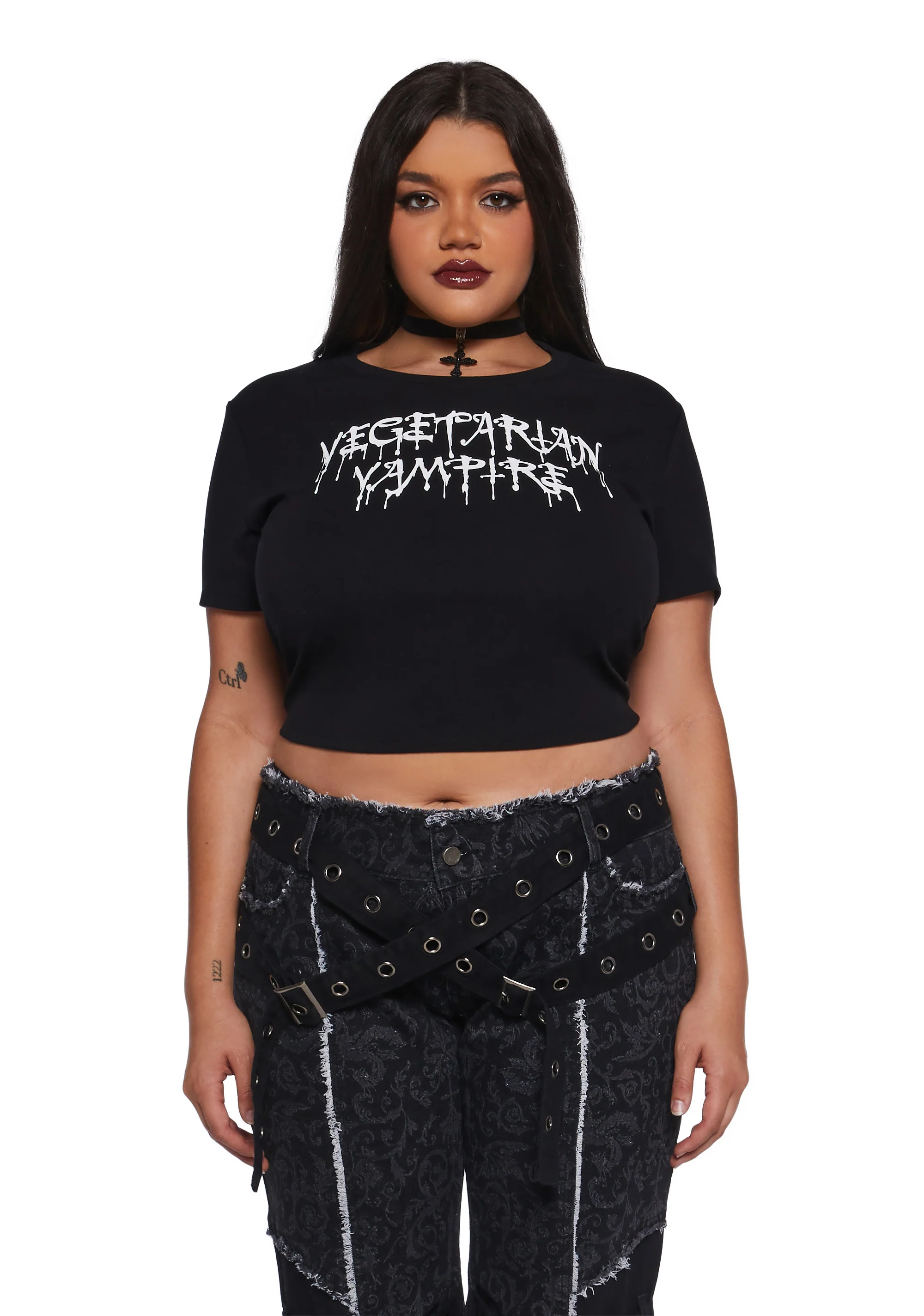 Veggies Only Baby Tee - Image 2