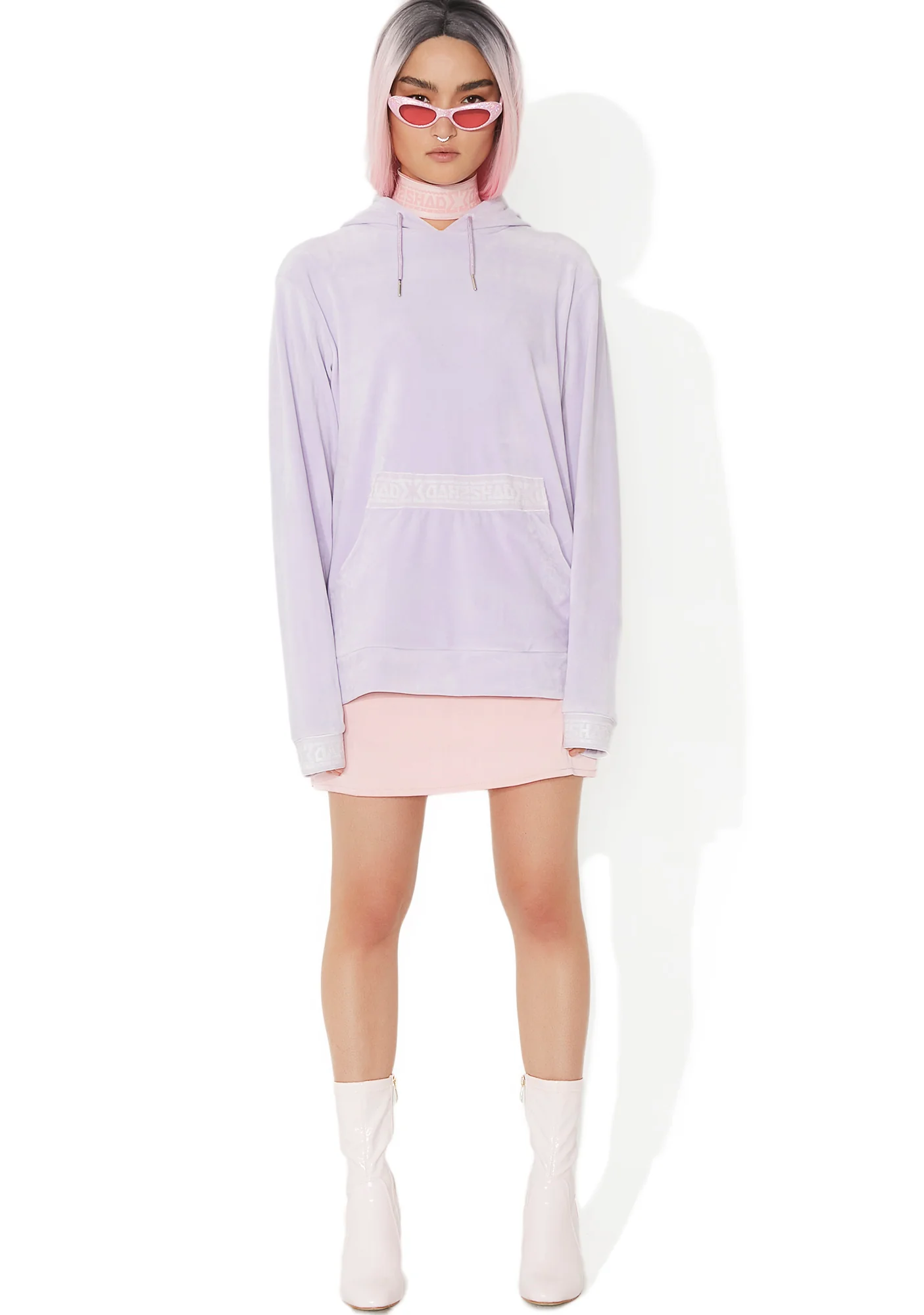 Velour Hooded Sweat - Image 10