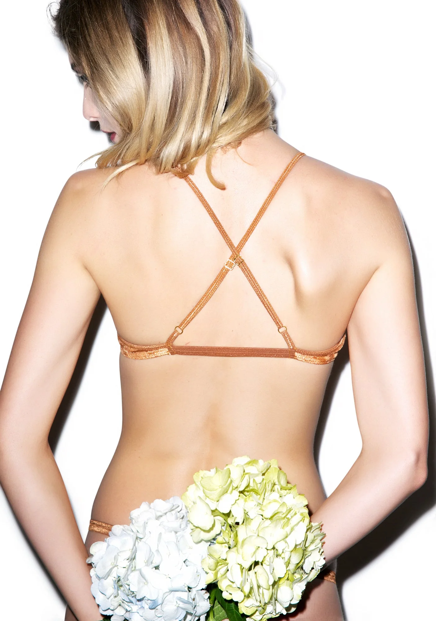 Velvet Bra - Red - Image 18