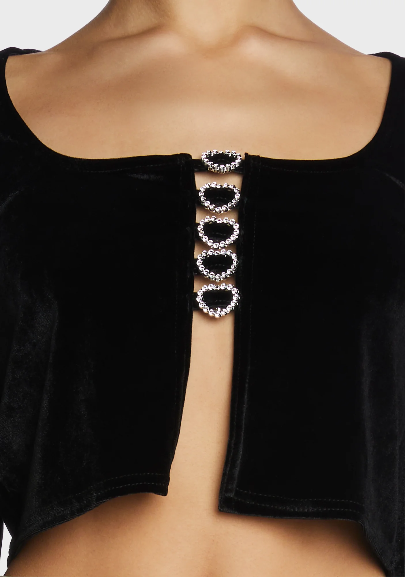 Velvet Crop Top - Image 5