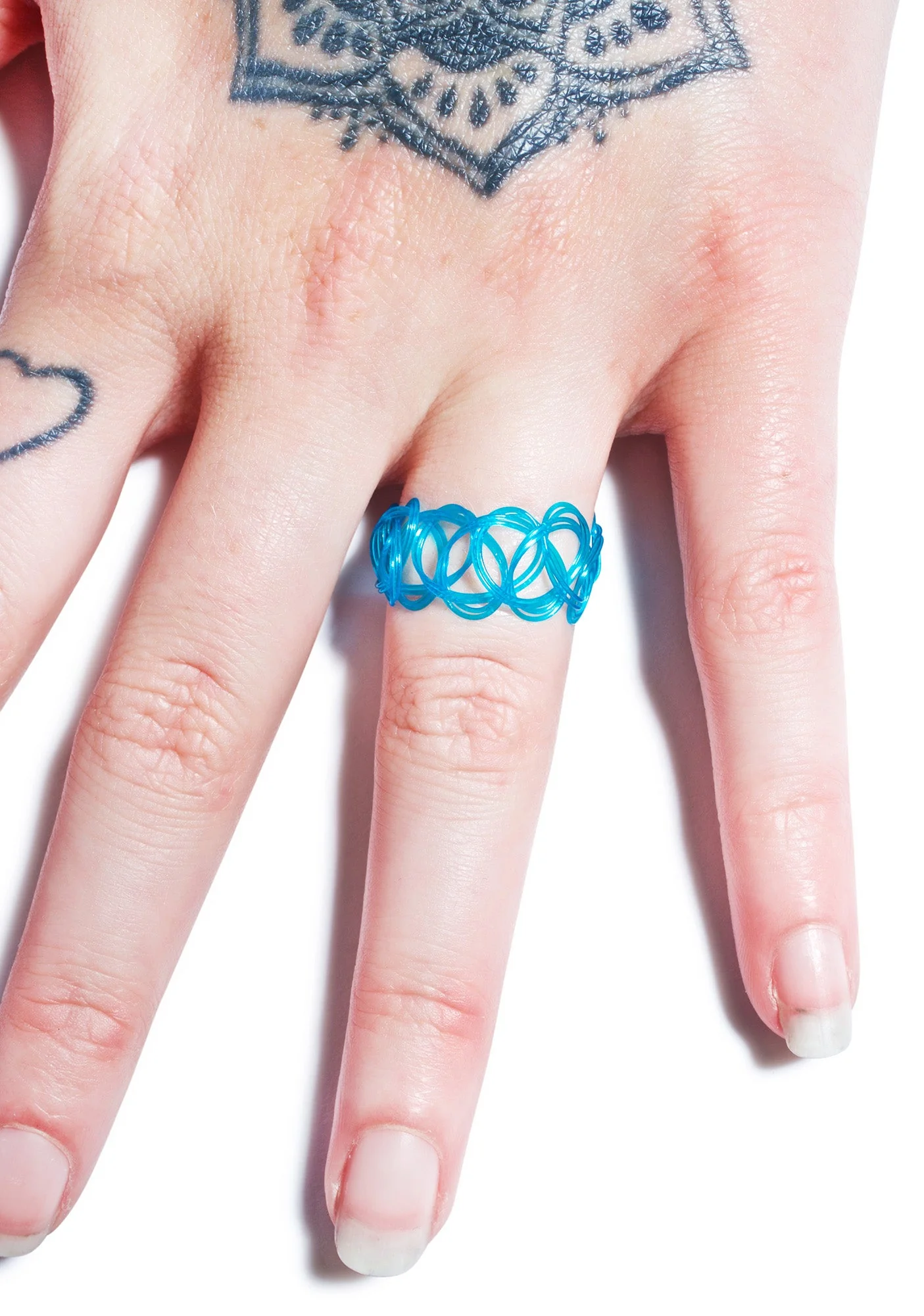Vending Machine Tattoo Ring - Yellow - Image 10