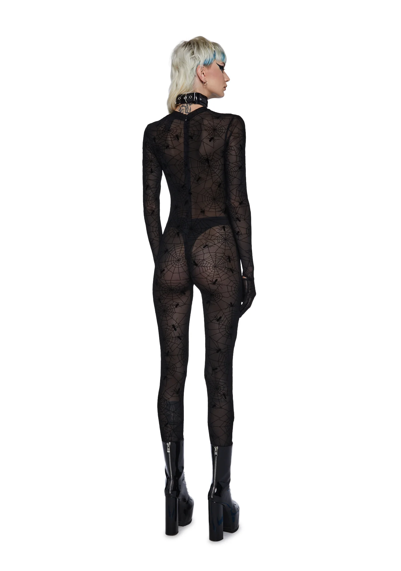Venomous Vixen Sheer Catsuit - Image 4
