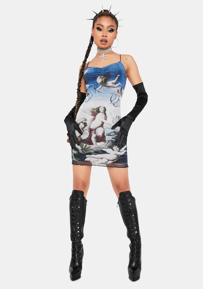 Venus Delight Bodycon Dress - Image 3