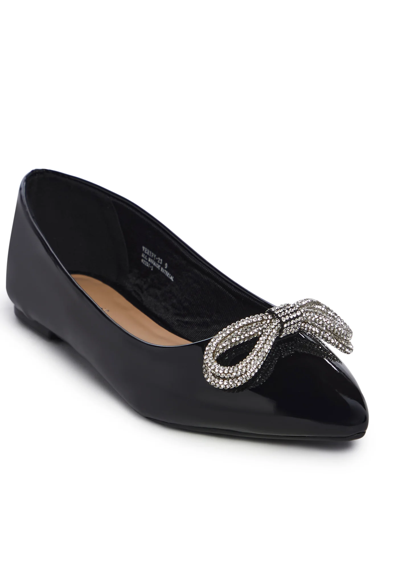 Rendezvous Pointed Flats - Black - Image 2