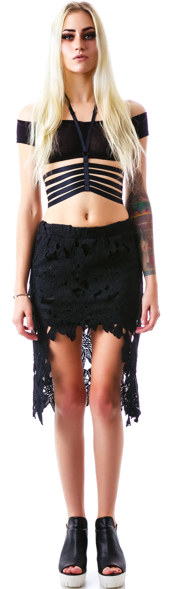 Versailles Garden Skirt - Light Orange - Image 8