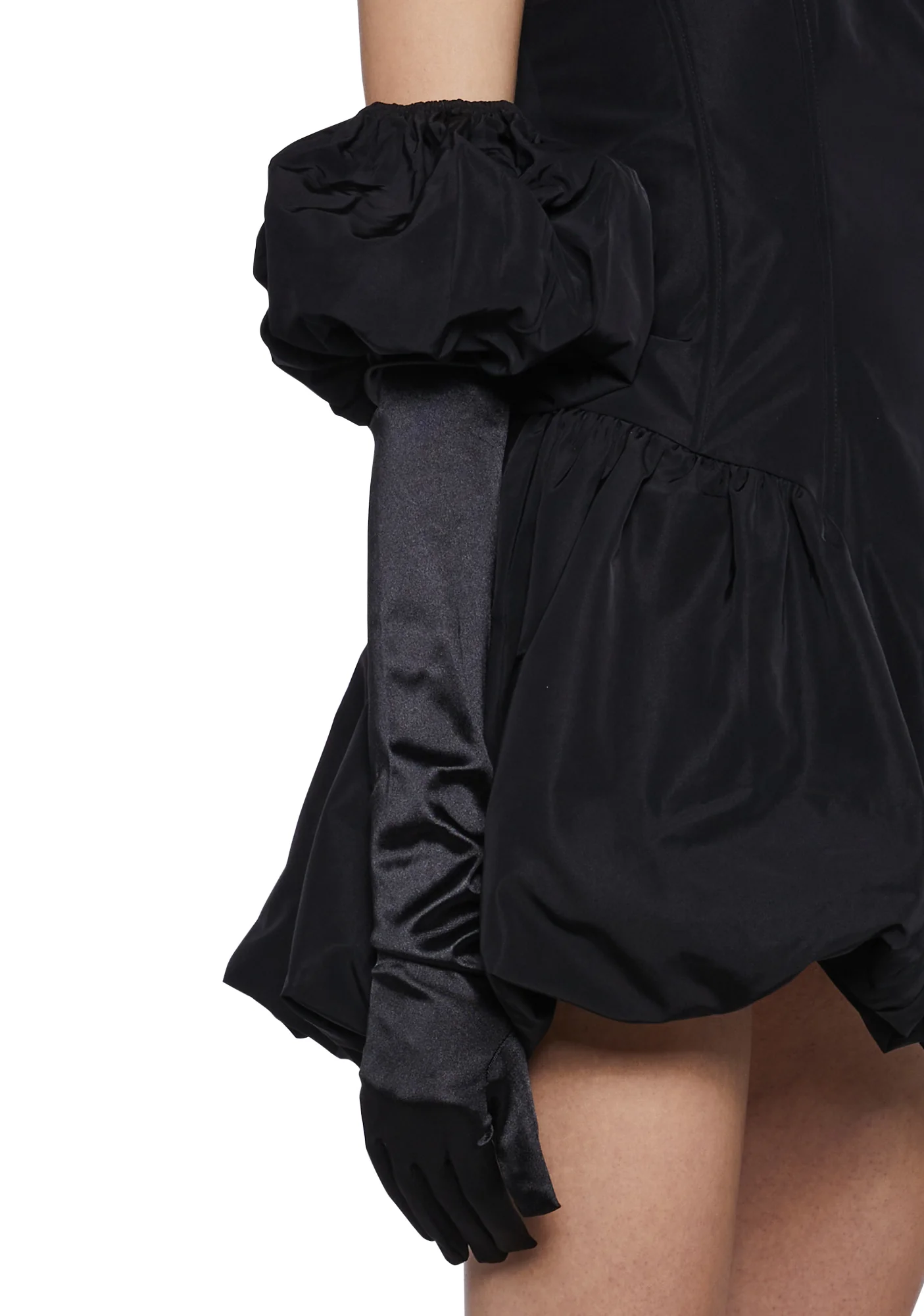 Vexed Hearts Mini Dress-Black - Image 5