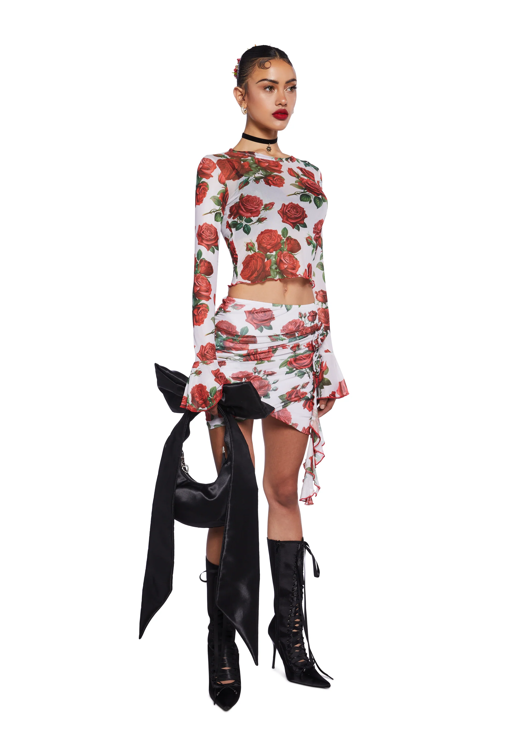 Vibrant Love Mini Skirt - Image 5