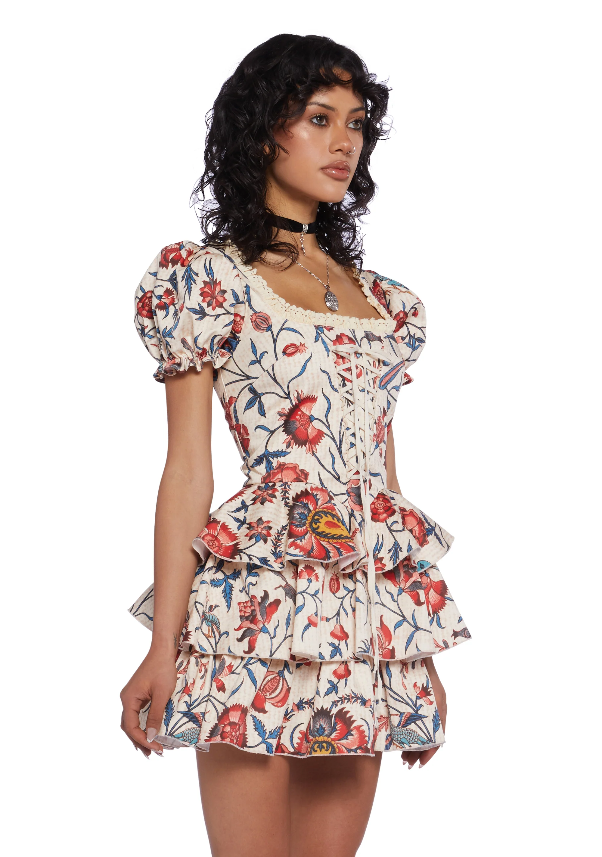 Vibrant Visions Mini Dress - Image 4
