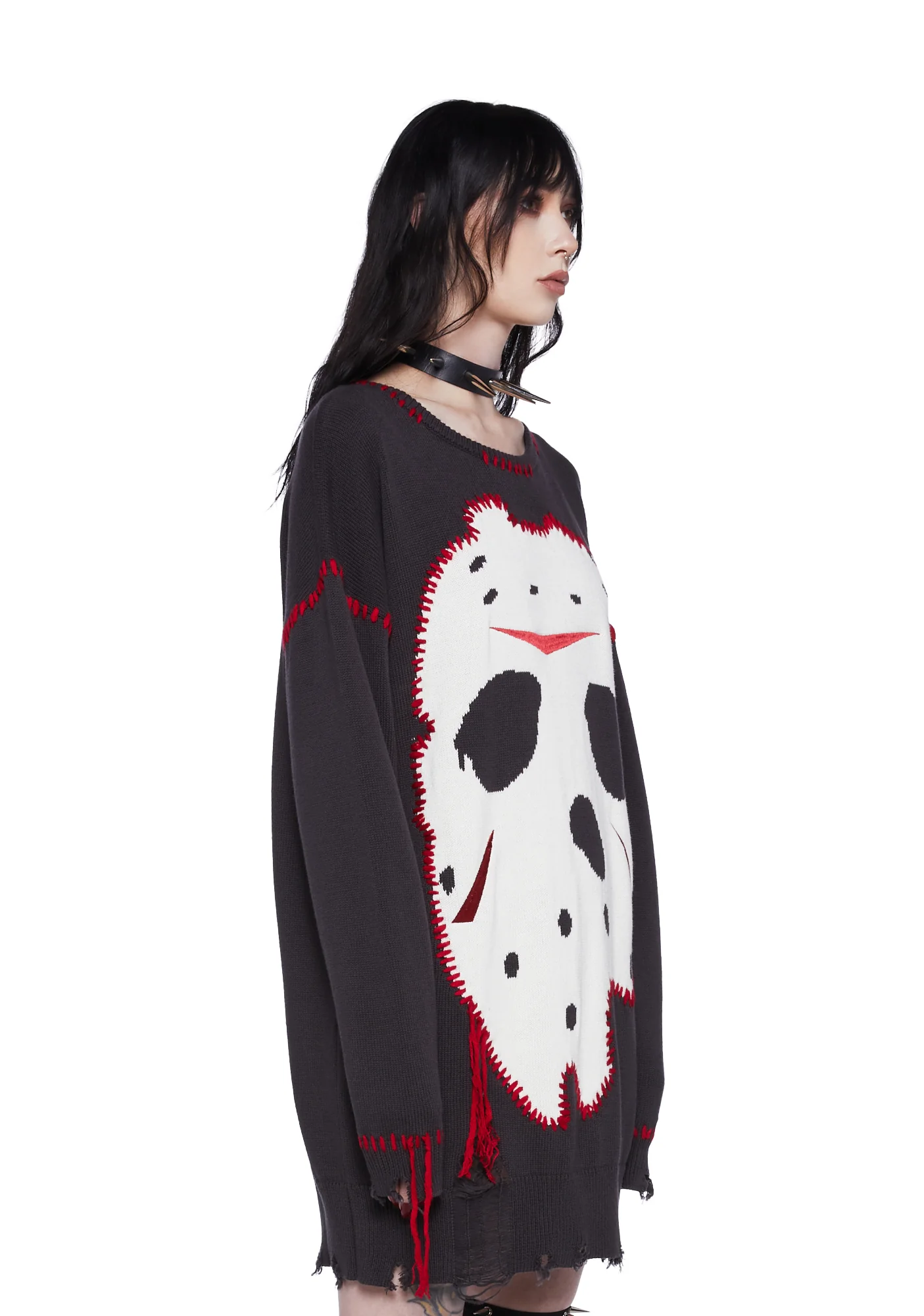 Vile Voorhees Oversized Sweater - Image 3
