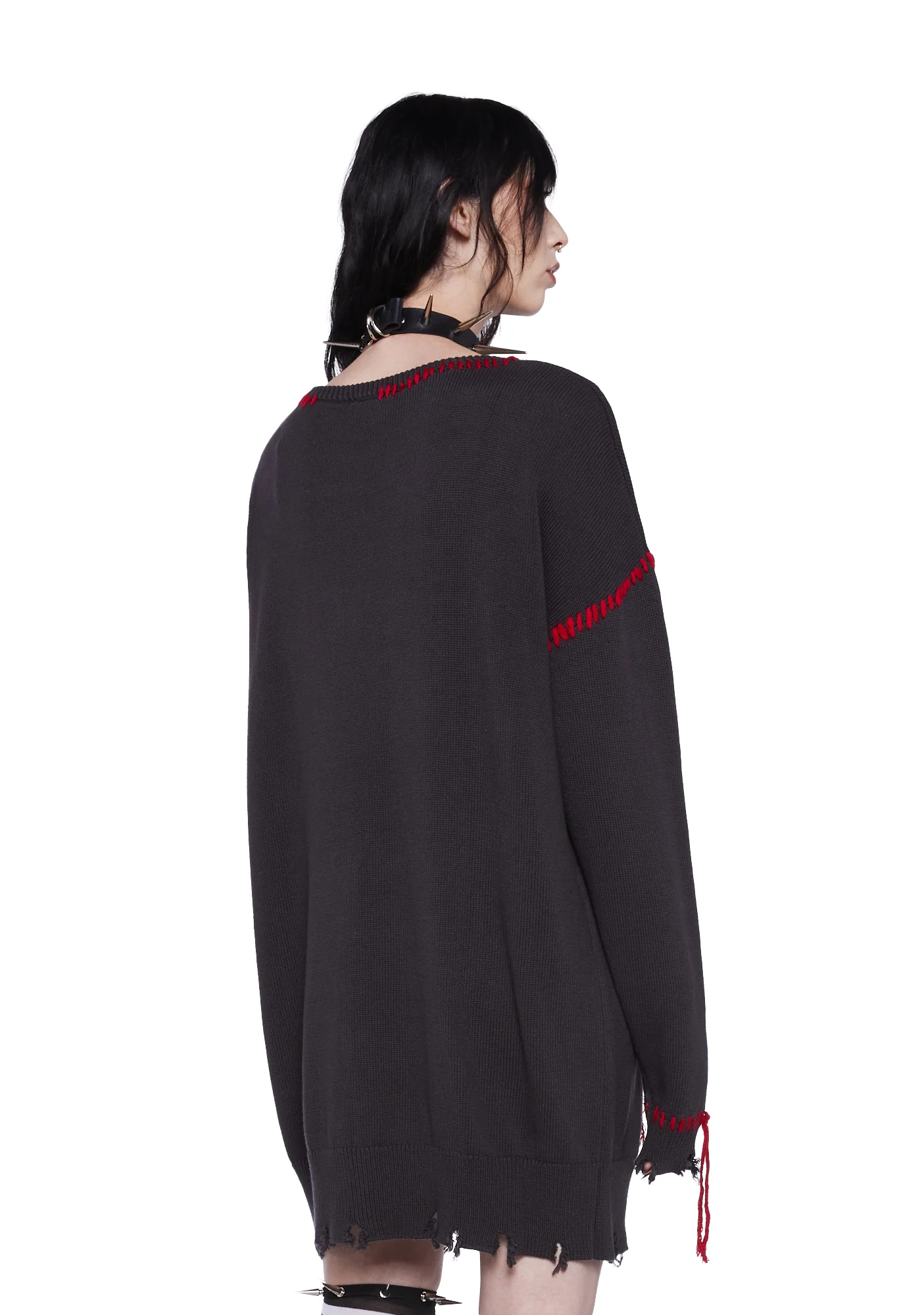 Vile Voorhees Oversized Sweater - Image 4