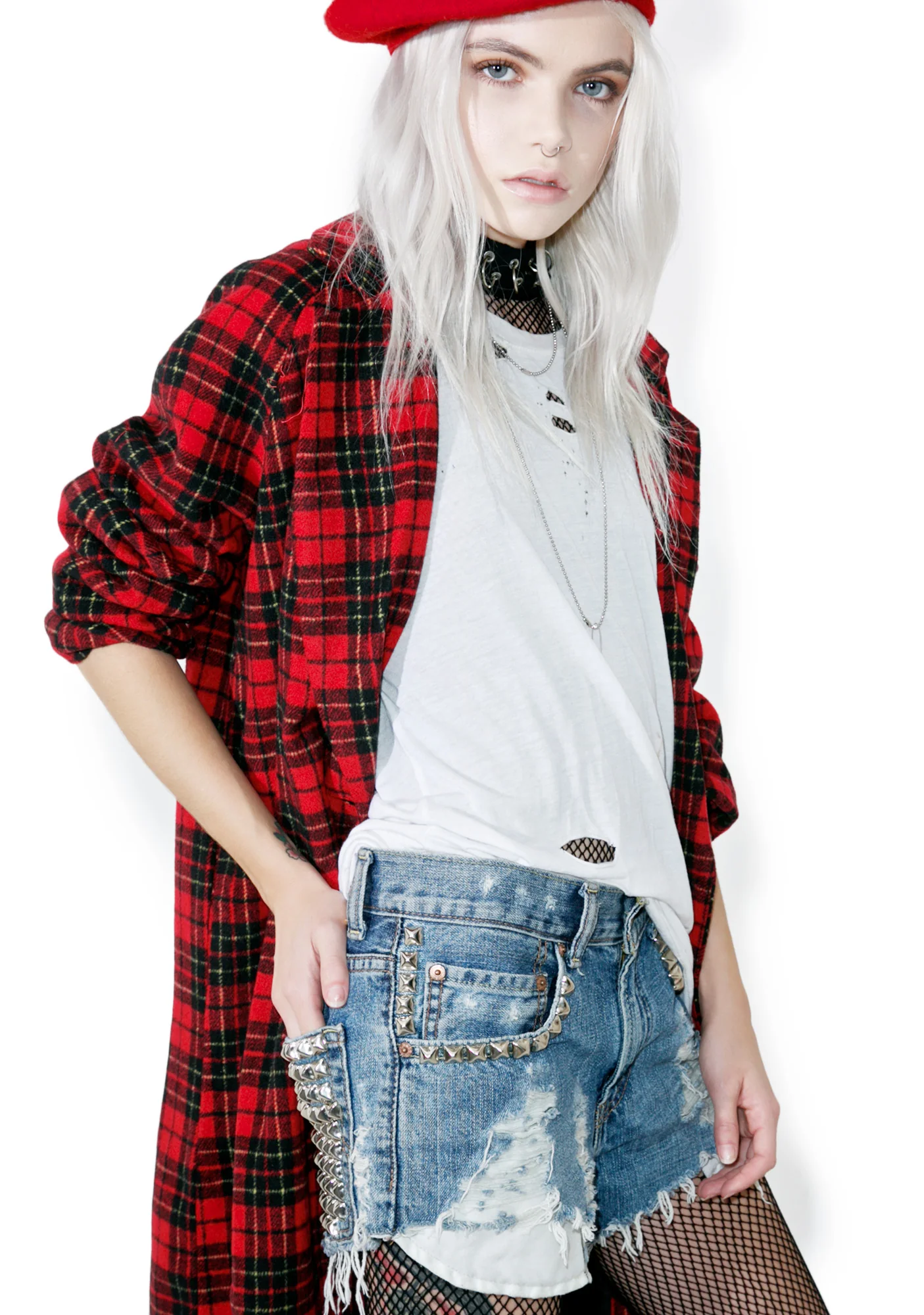 Vintage Deadstock Hersher Cutoff Shorts - Image 2