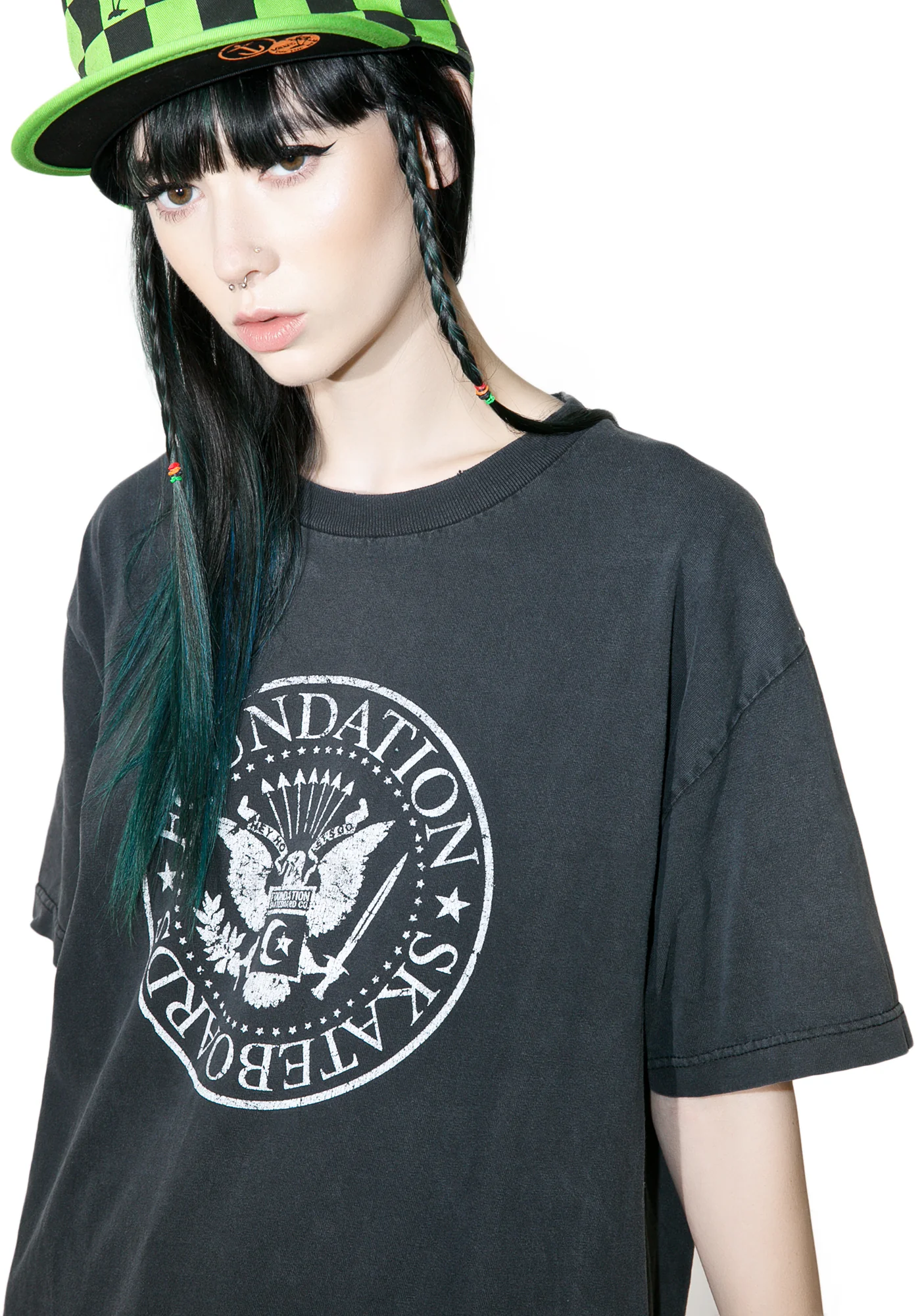 Vintage Foundation Skateboards Tee - Image 3