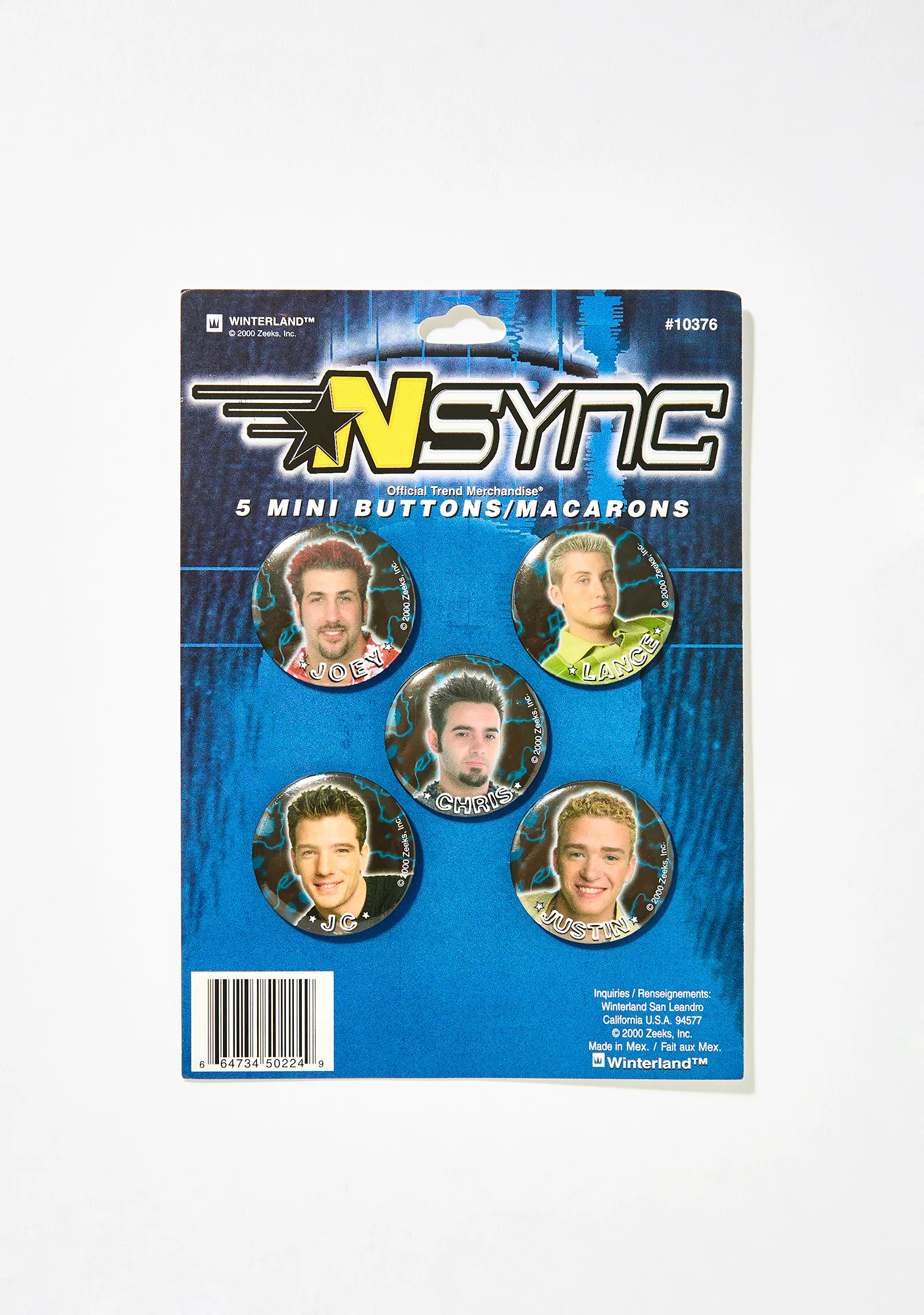 Vintage Nsync Button Set - Image 3