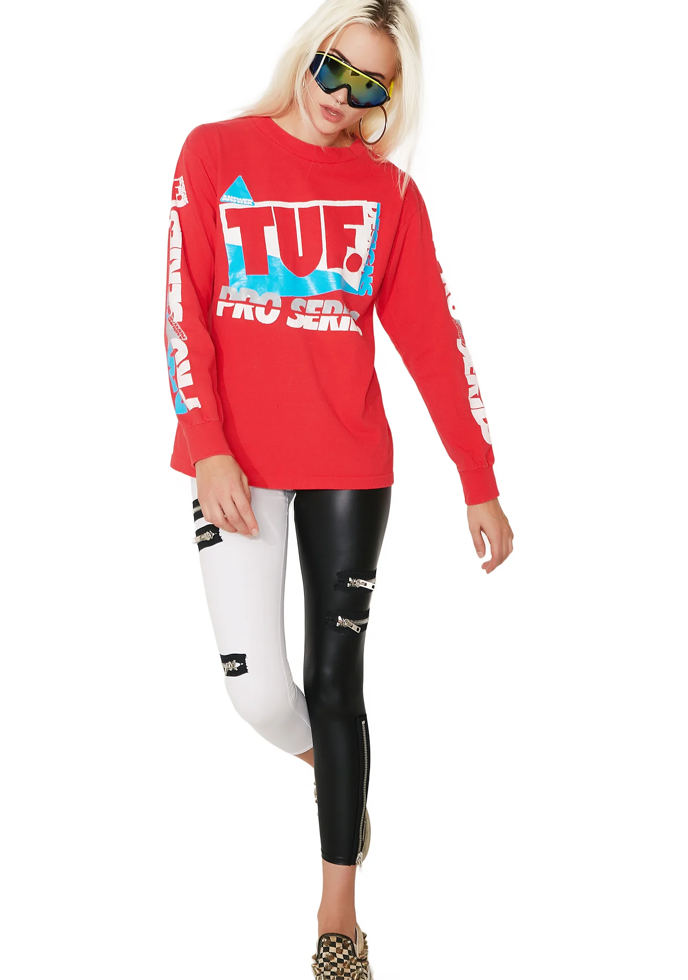 Vintage TUF Long Sleeve Tee - Image 2