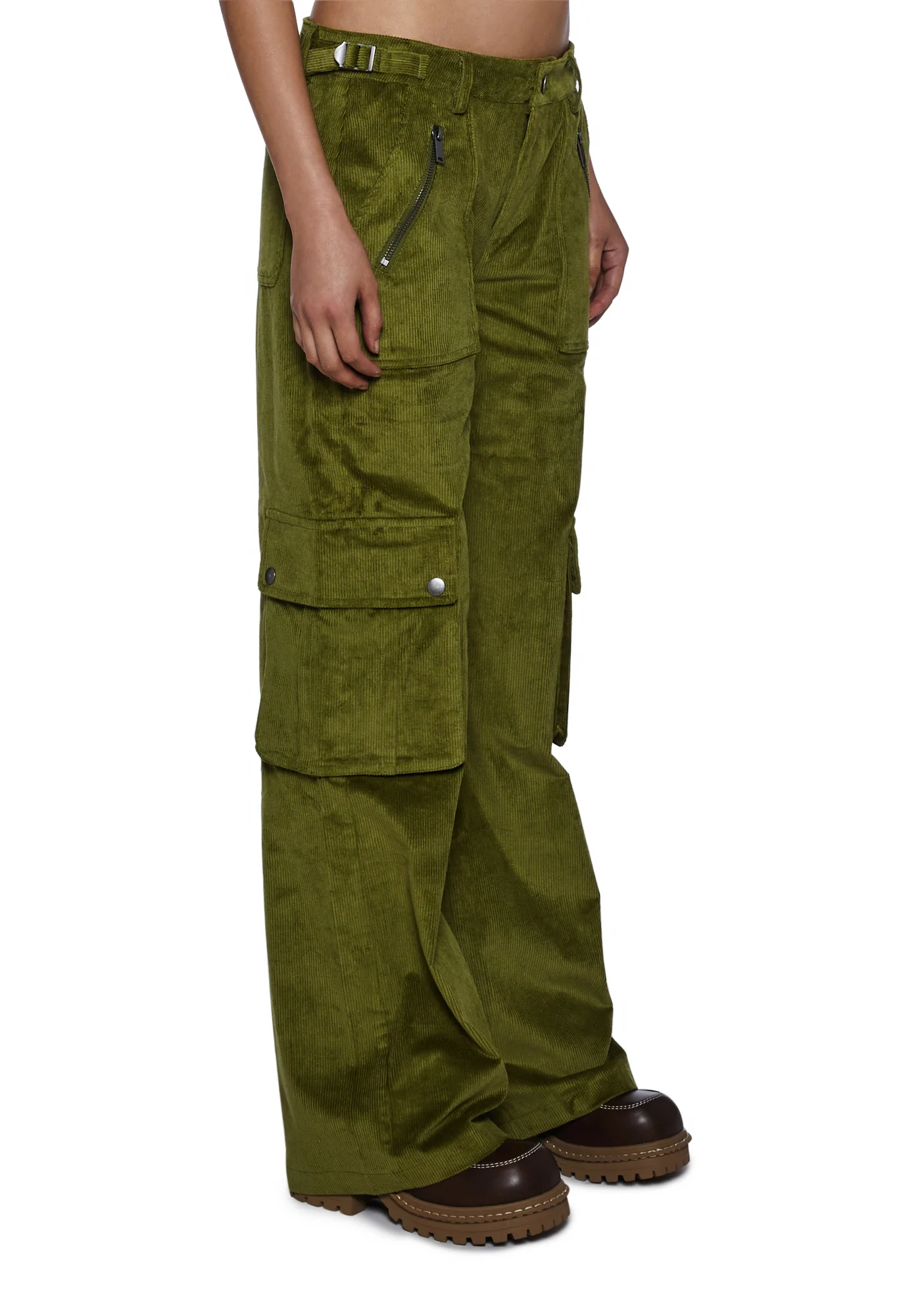 Vintage Vinyl Cargo Pants - Image 3