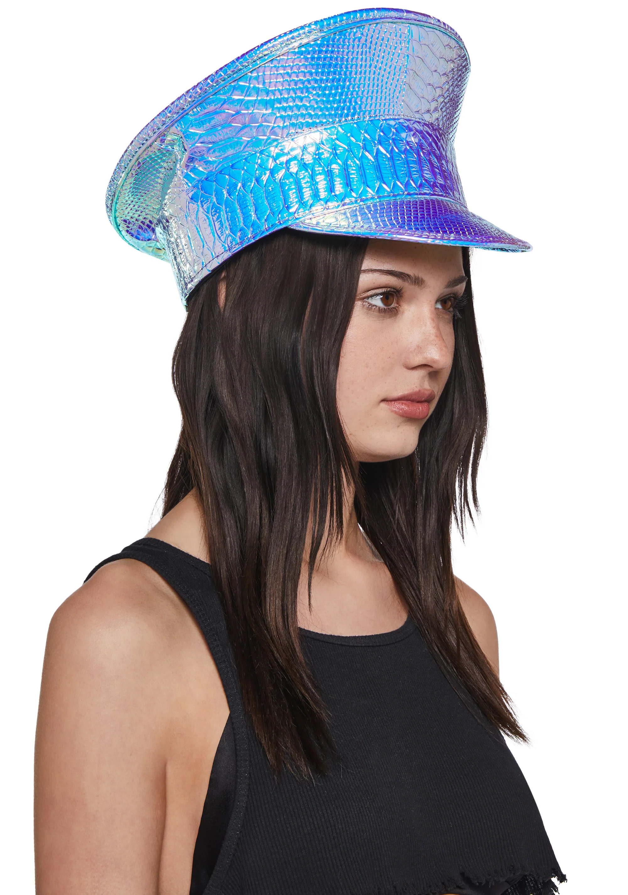 Vinyl Captain Hat - Snake - Image 2