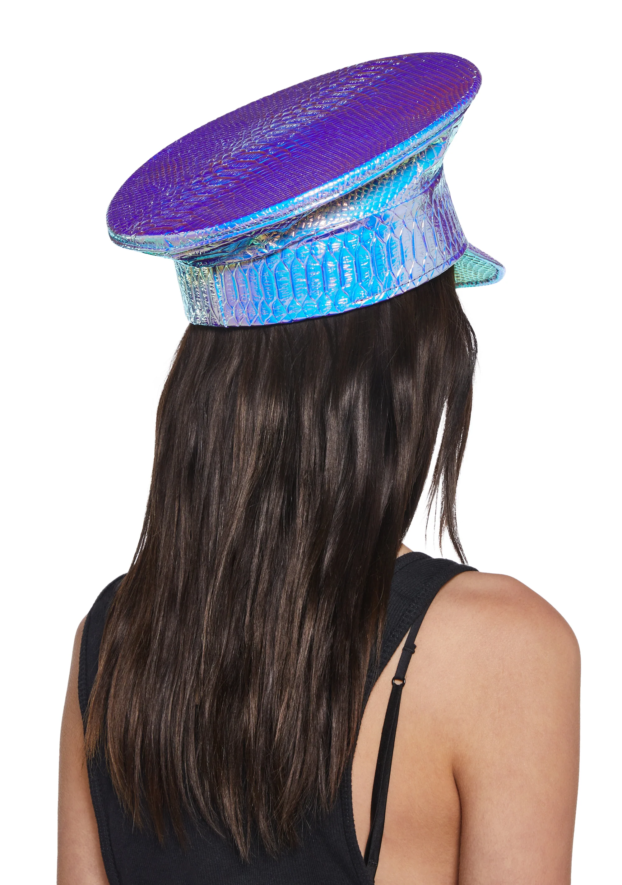 Vinyl Captain Hat - Snake - Image 3