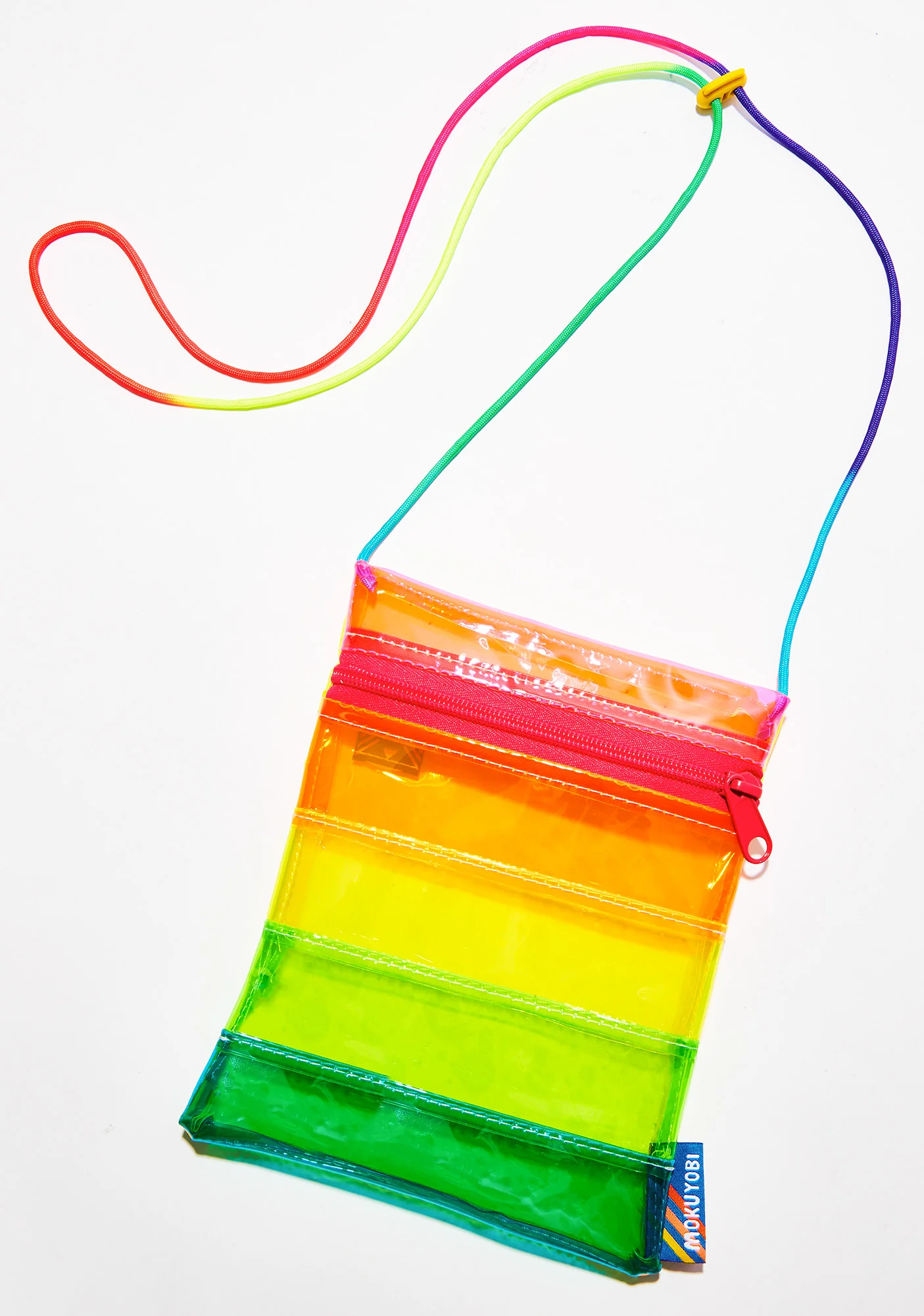 Vinyl Rainbow Crossbody Bag - Image 2
