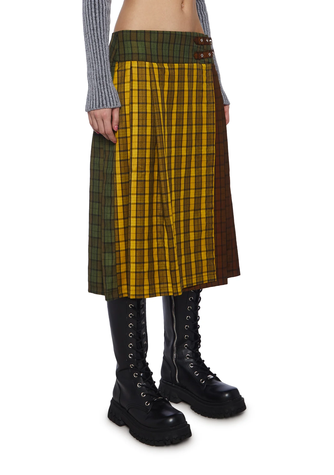 Viv Check Maxi Kilt - Image 3