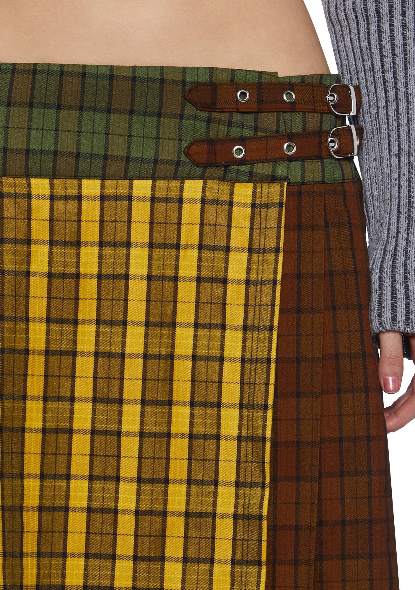 Viv Check Maxi Kilt - Image 5