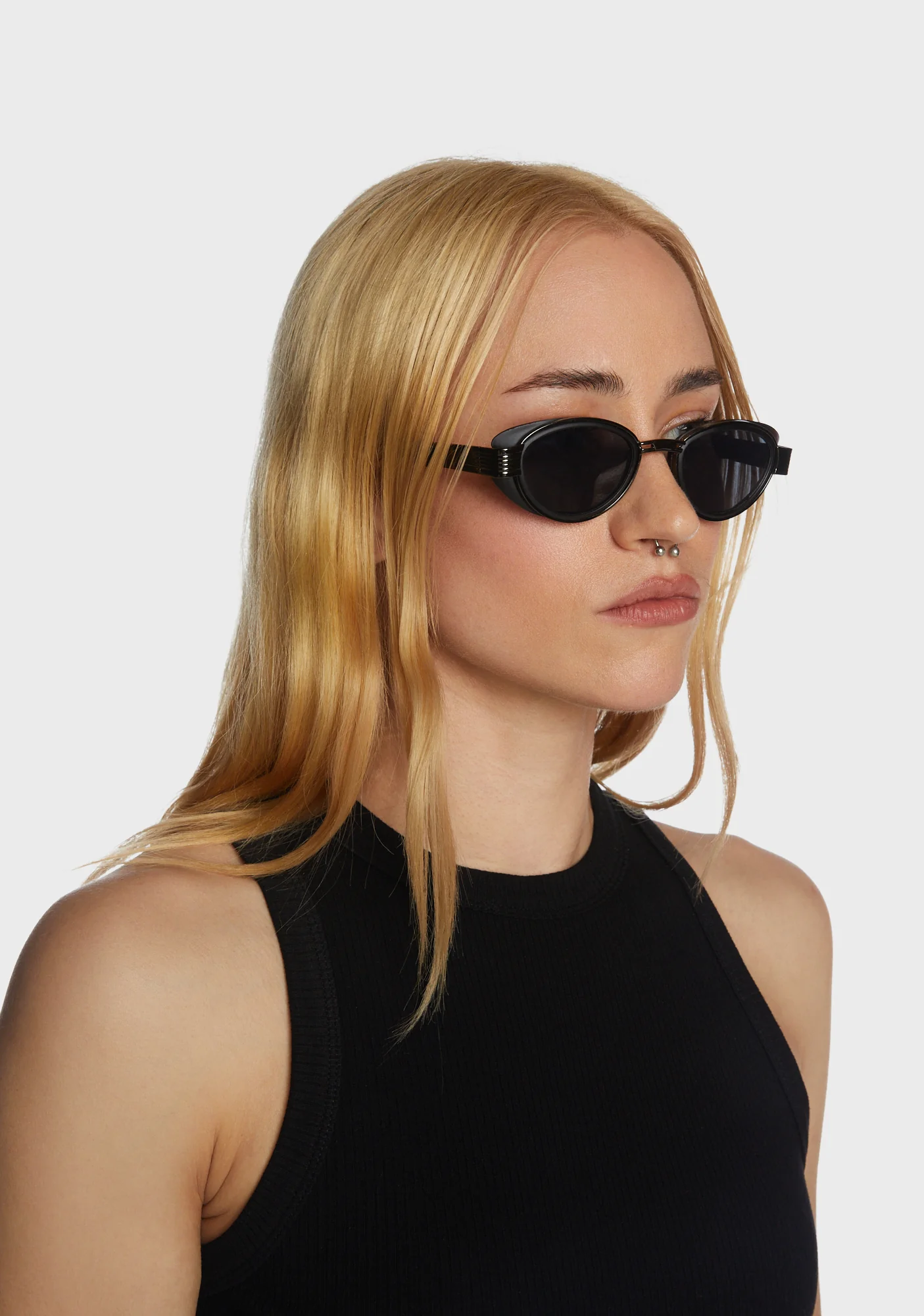 Viva Cat Sunglasses - Black - Image 2