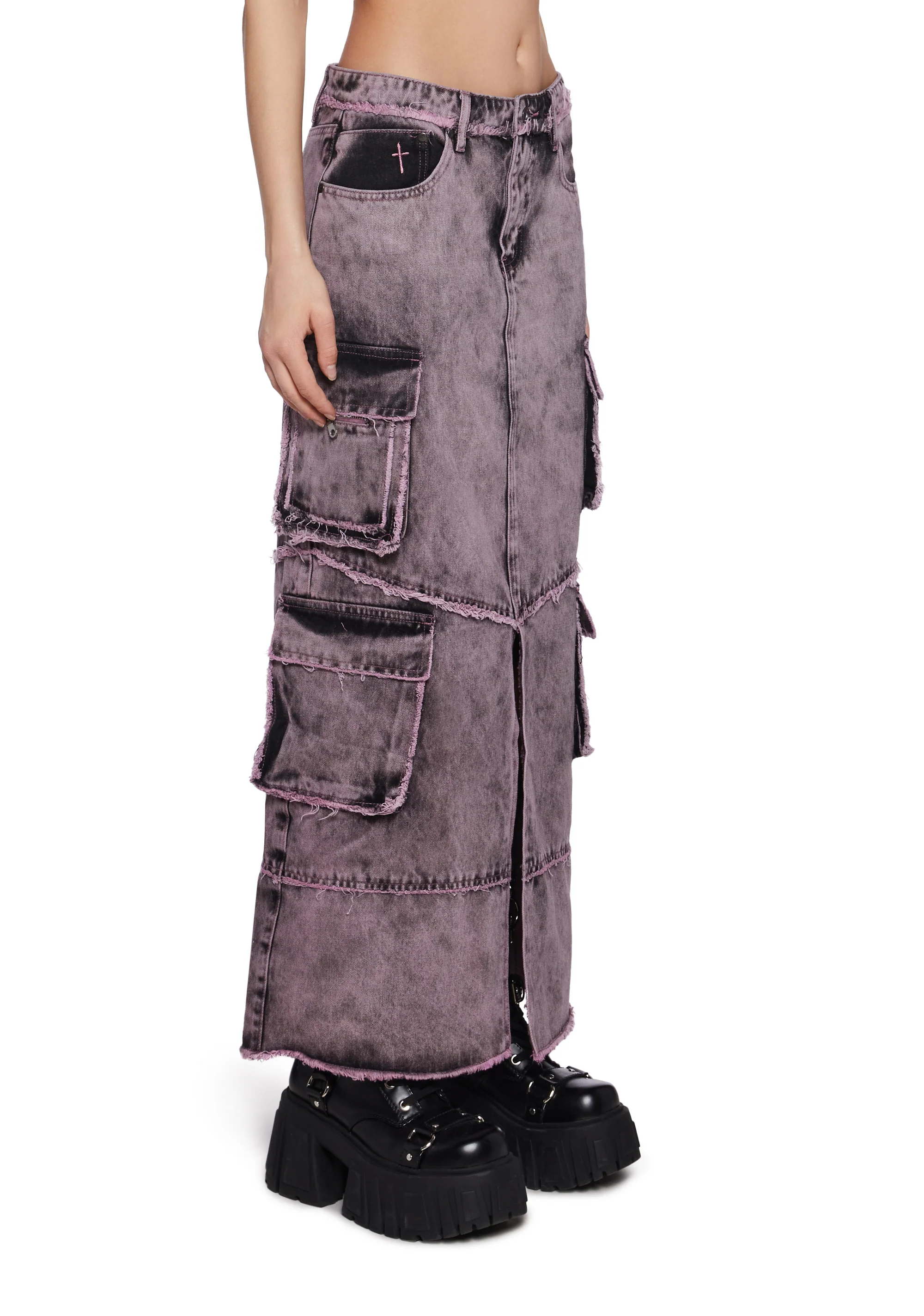 Vortex Cargo Maxi Skirt - Image 3