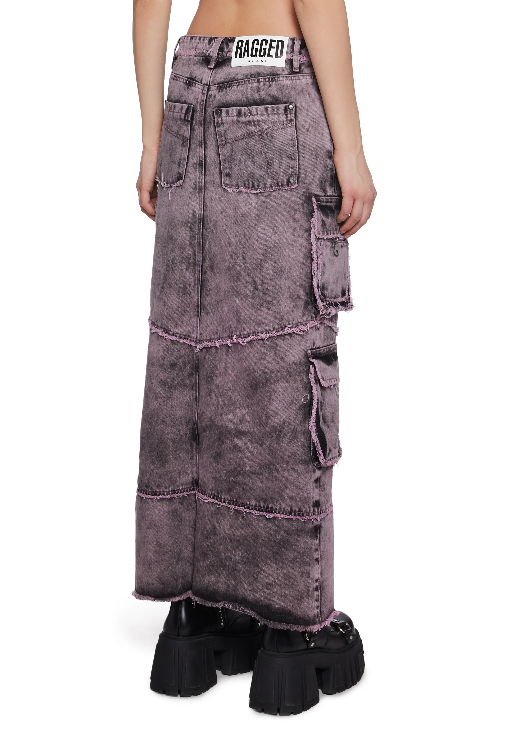 Vortex Cargo Maxi Skirt - Image 4
