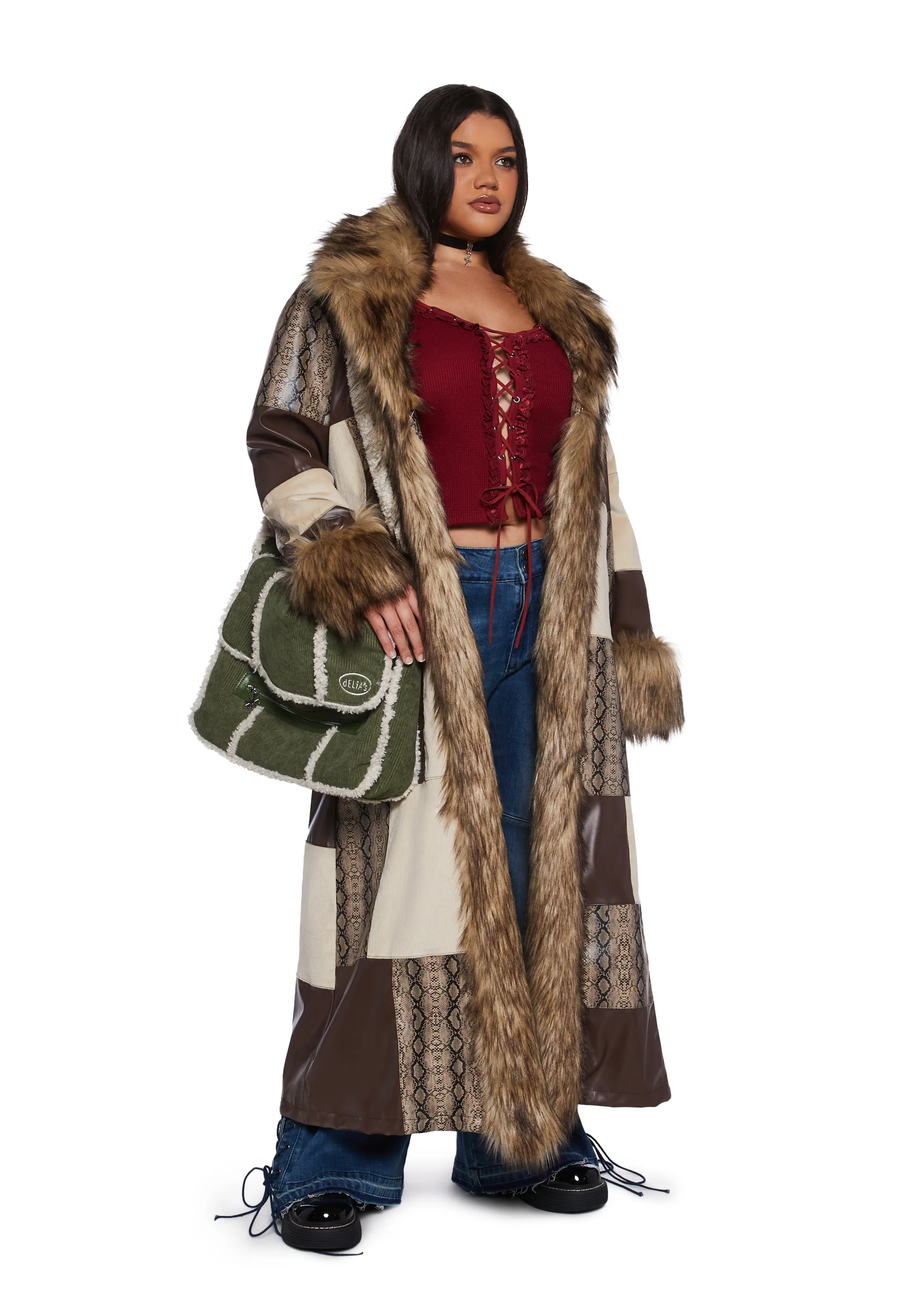 Wanderlust Roaming Patchwork Coat - Image 10