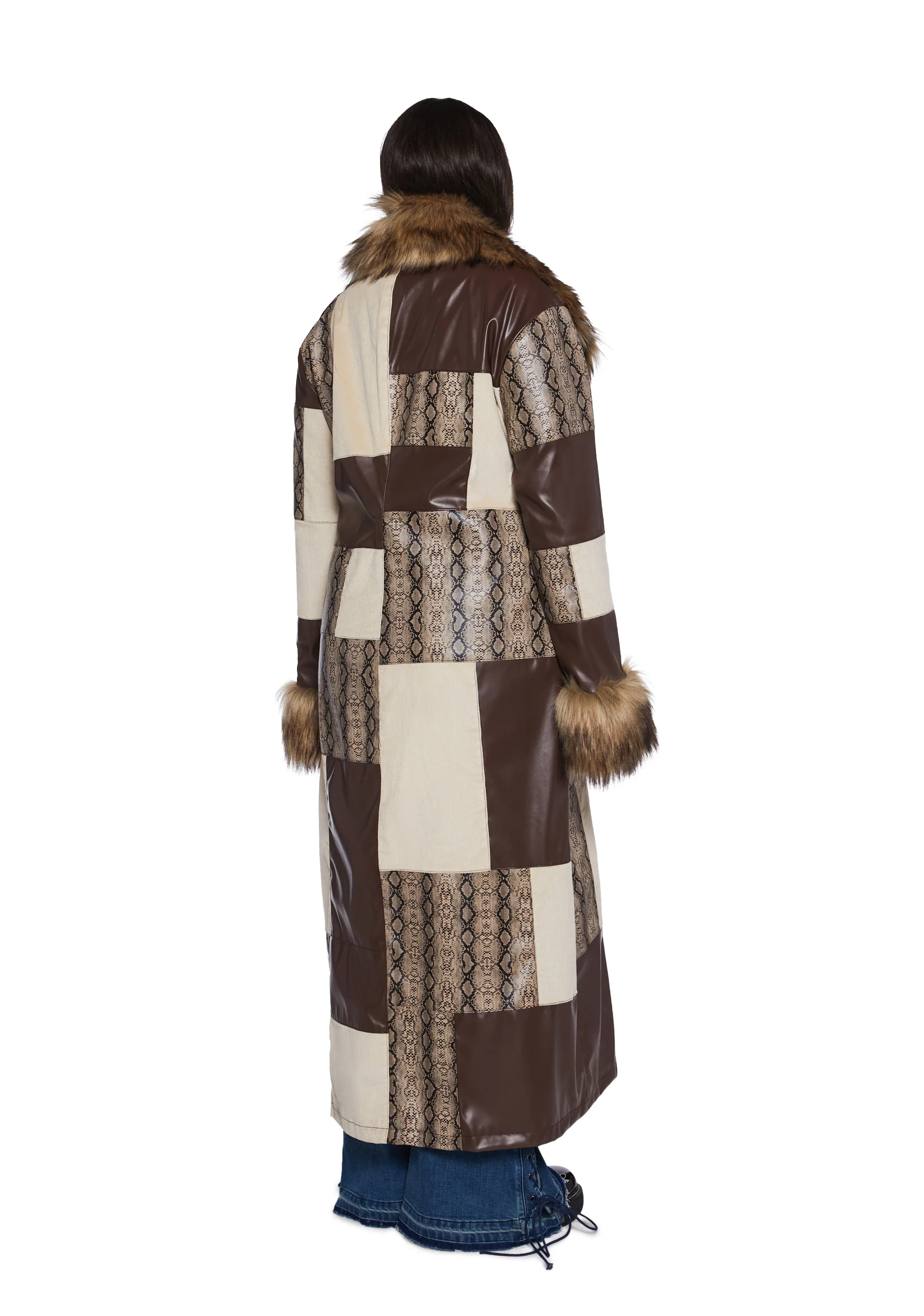 Wanderlust Roaming Patchwork Coat - Image 13