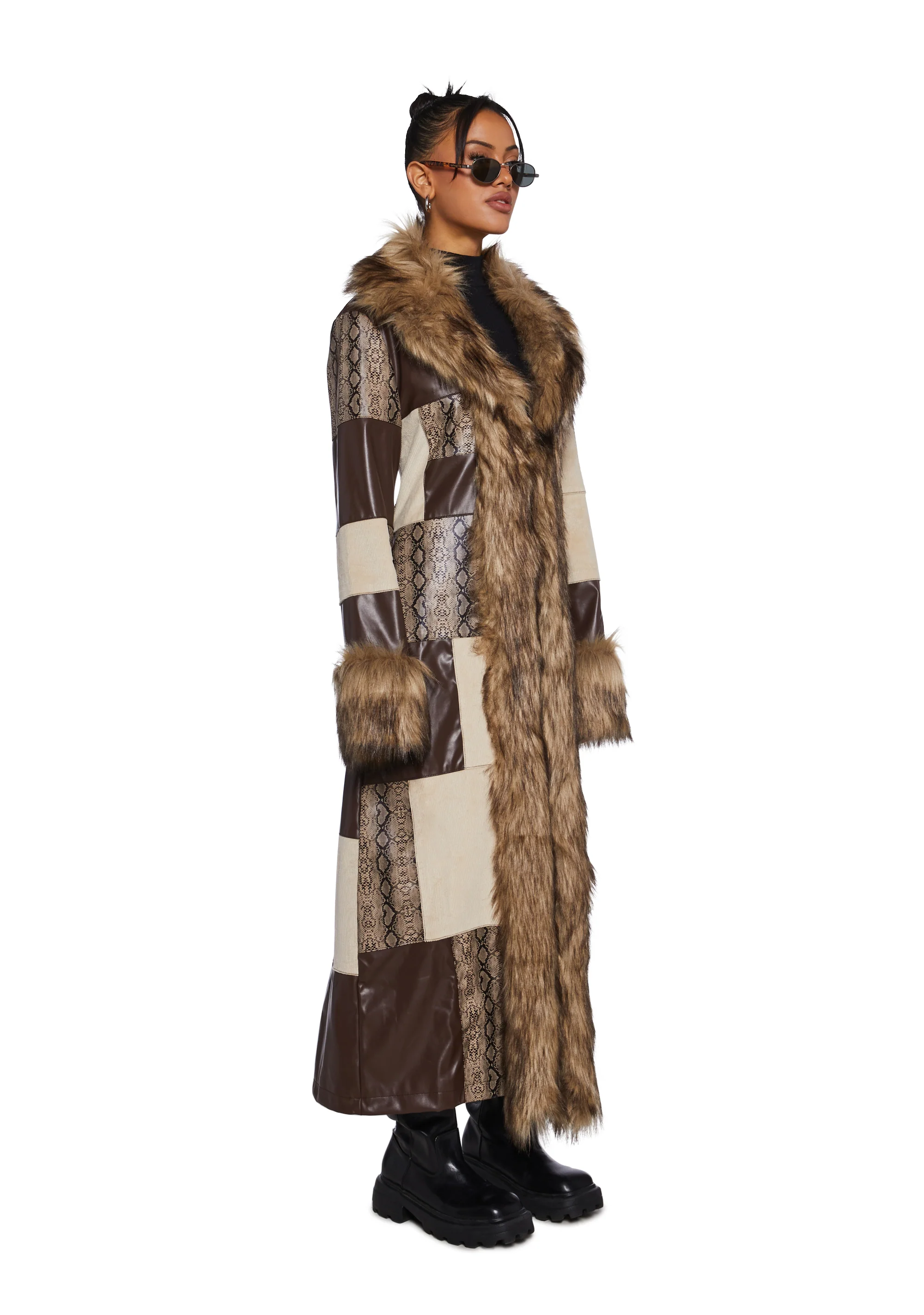Wanderlust Roaming Patchwork Coat - Image 4