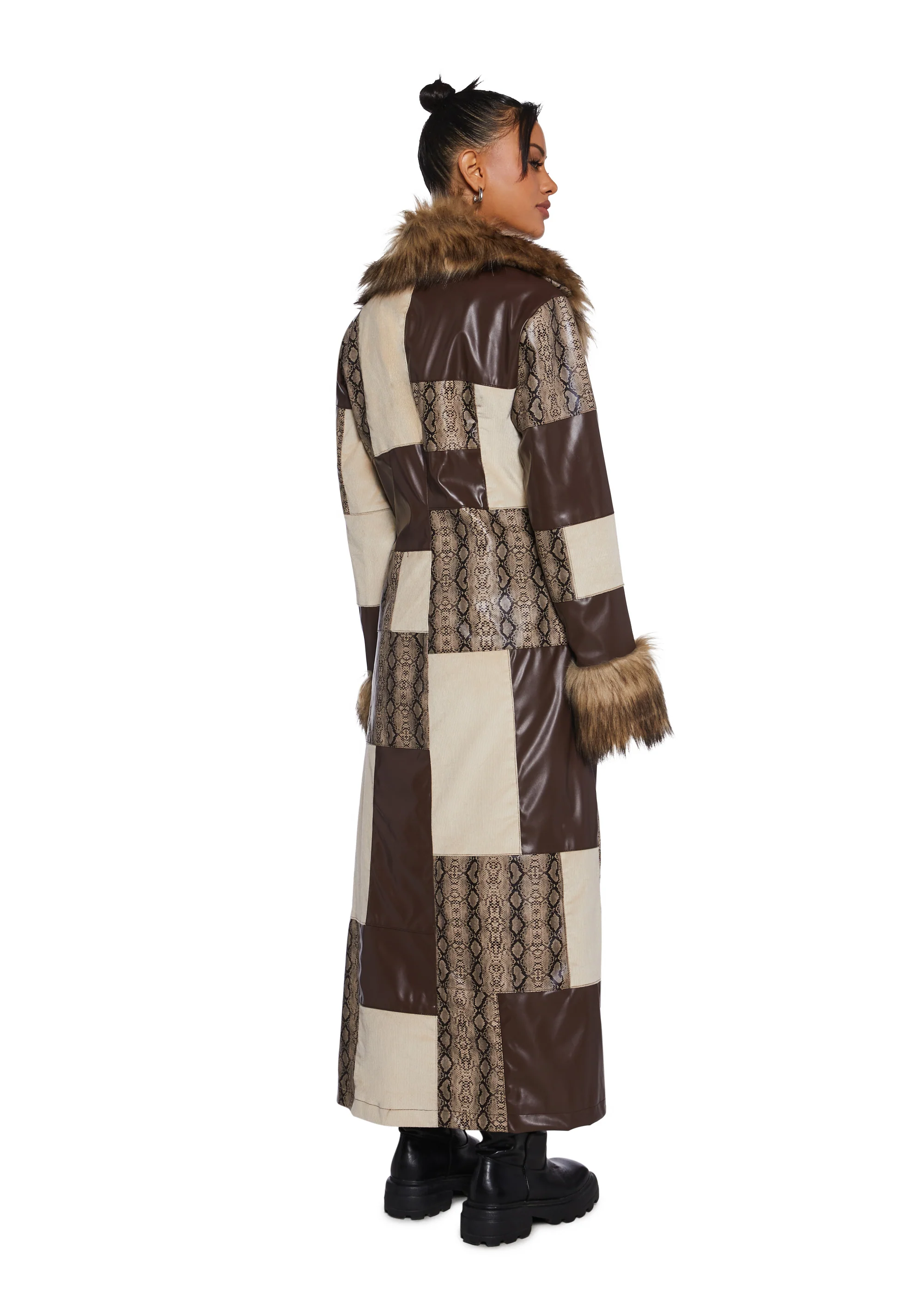 Wanderlust Roaming Patchwork Coat - Image 5