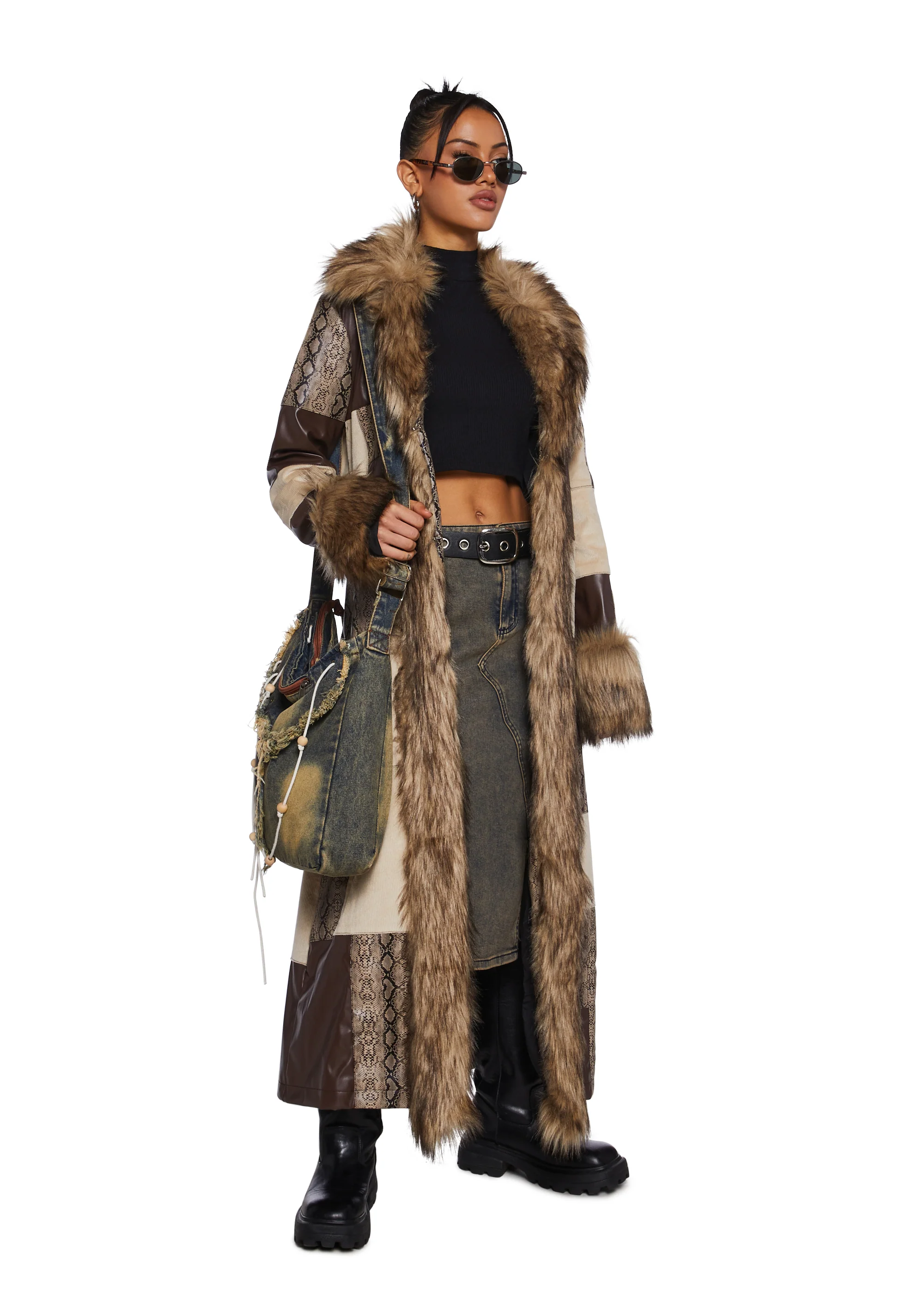 Wanderlust Roaming Patchwork Coat - Image 7
