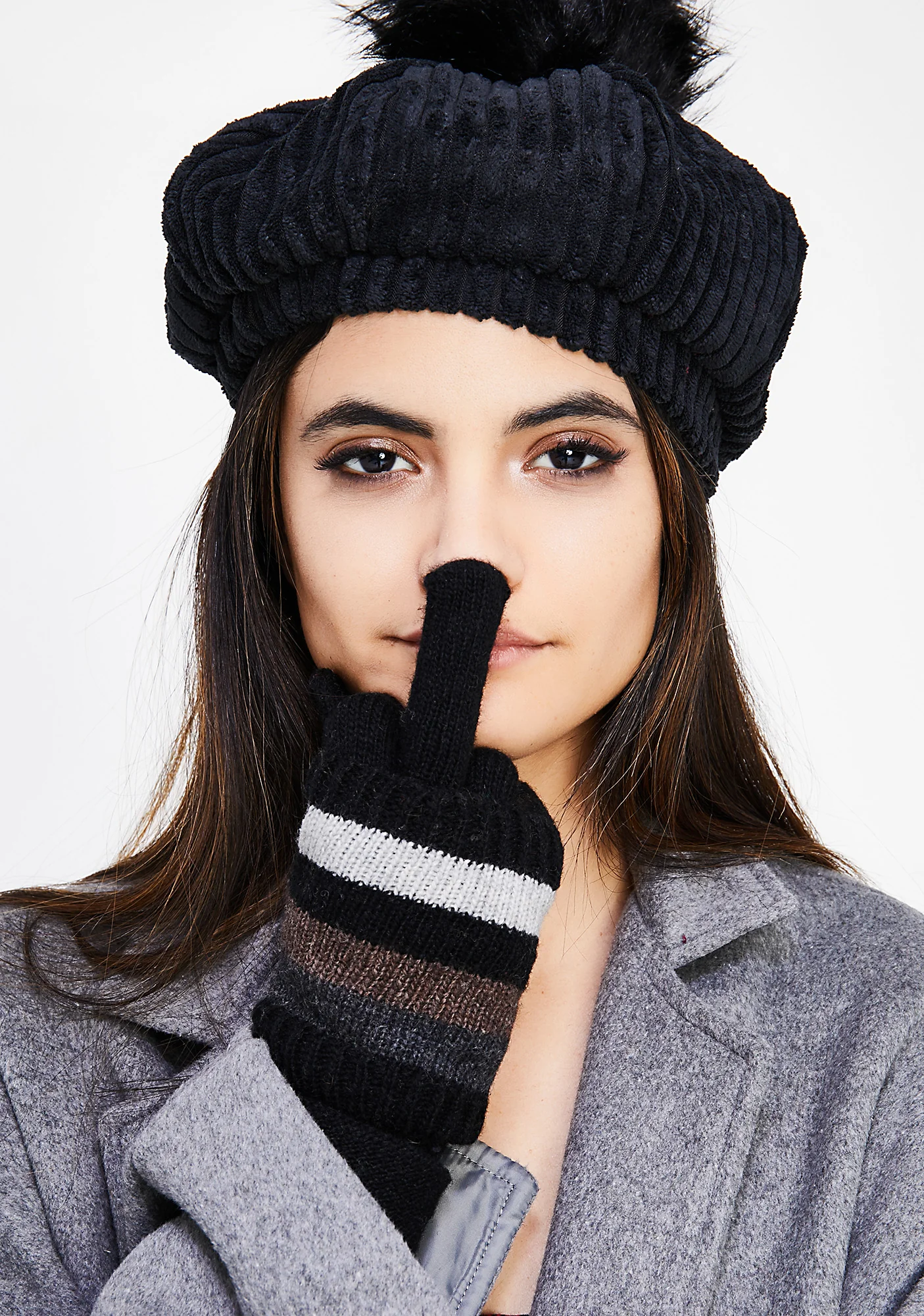 Wanderlust Striped Gloves - Image 2