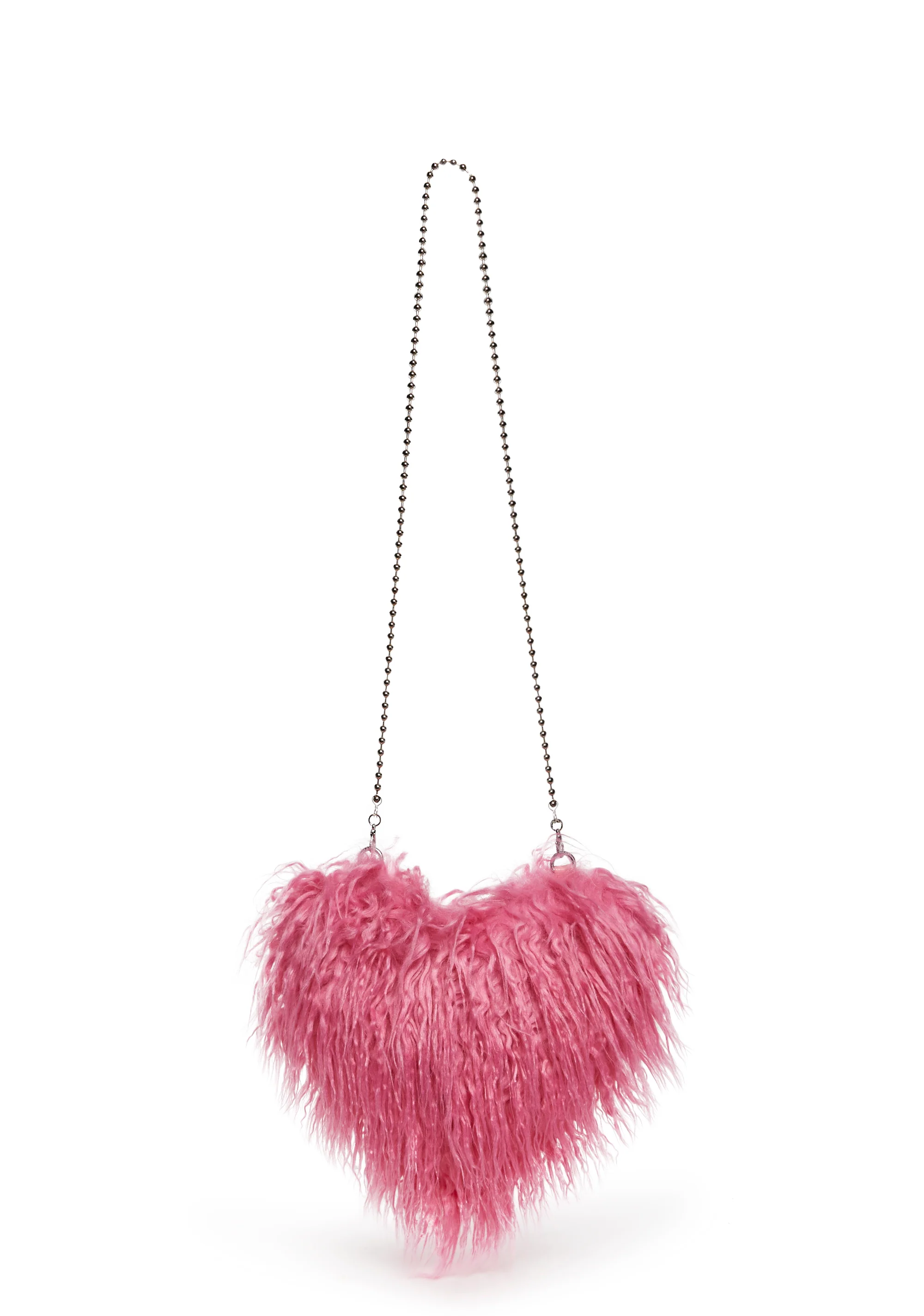 Warms My Heart Faux Fur Shoulder Bag - Image 4
