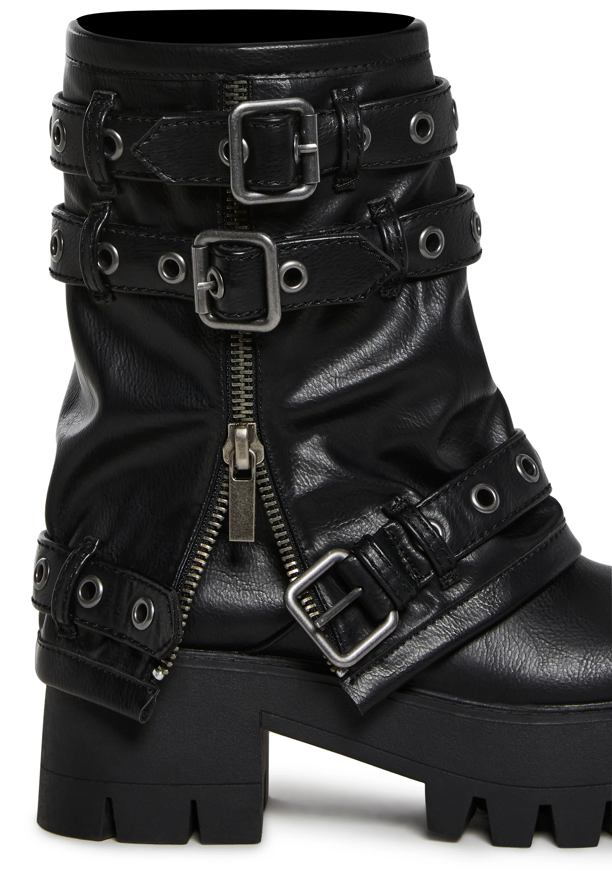 Warp Combat Boots - Black - Image 2