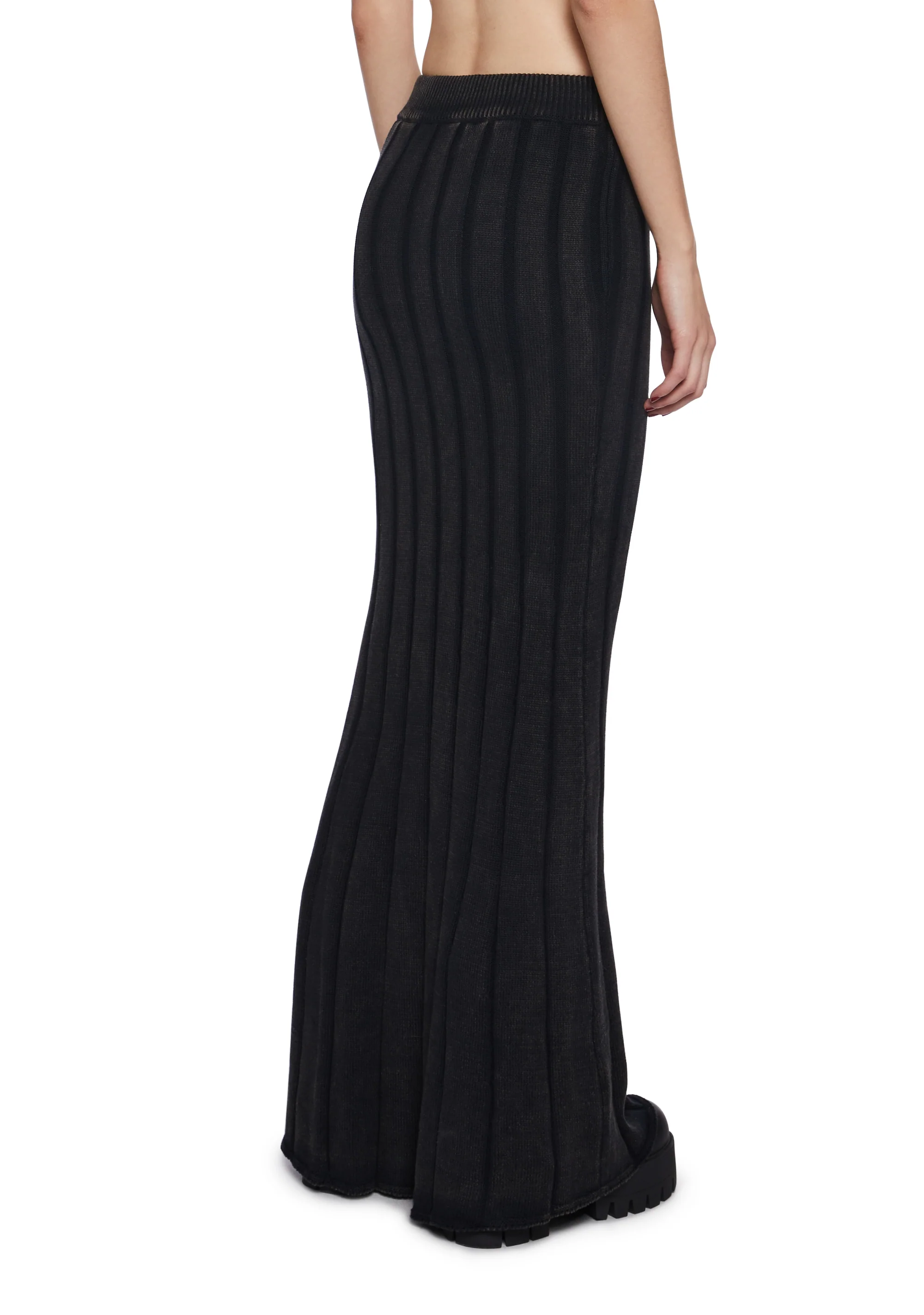 Warp Knit Maxi Skirt - Image 4
