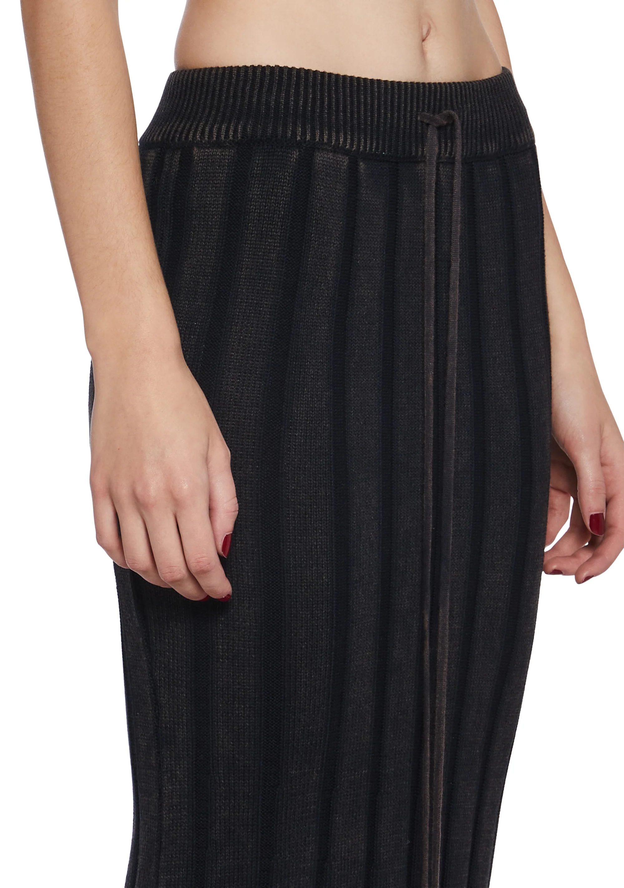 Warp Knit Maxi Skirt - Image 5