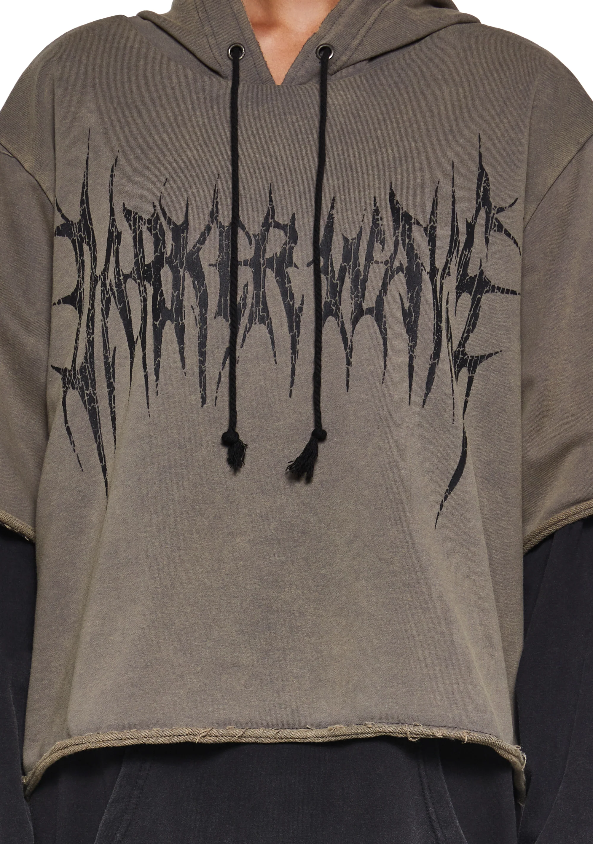 Warp Layered Pullover Hoodie - Image 5