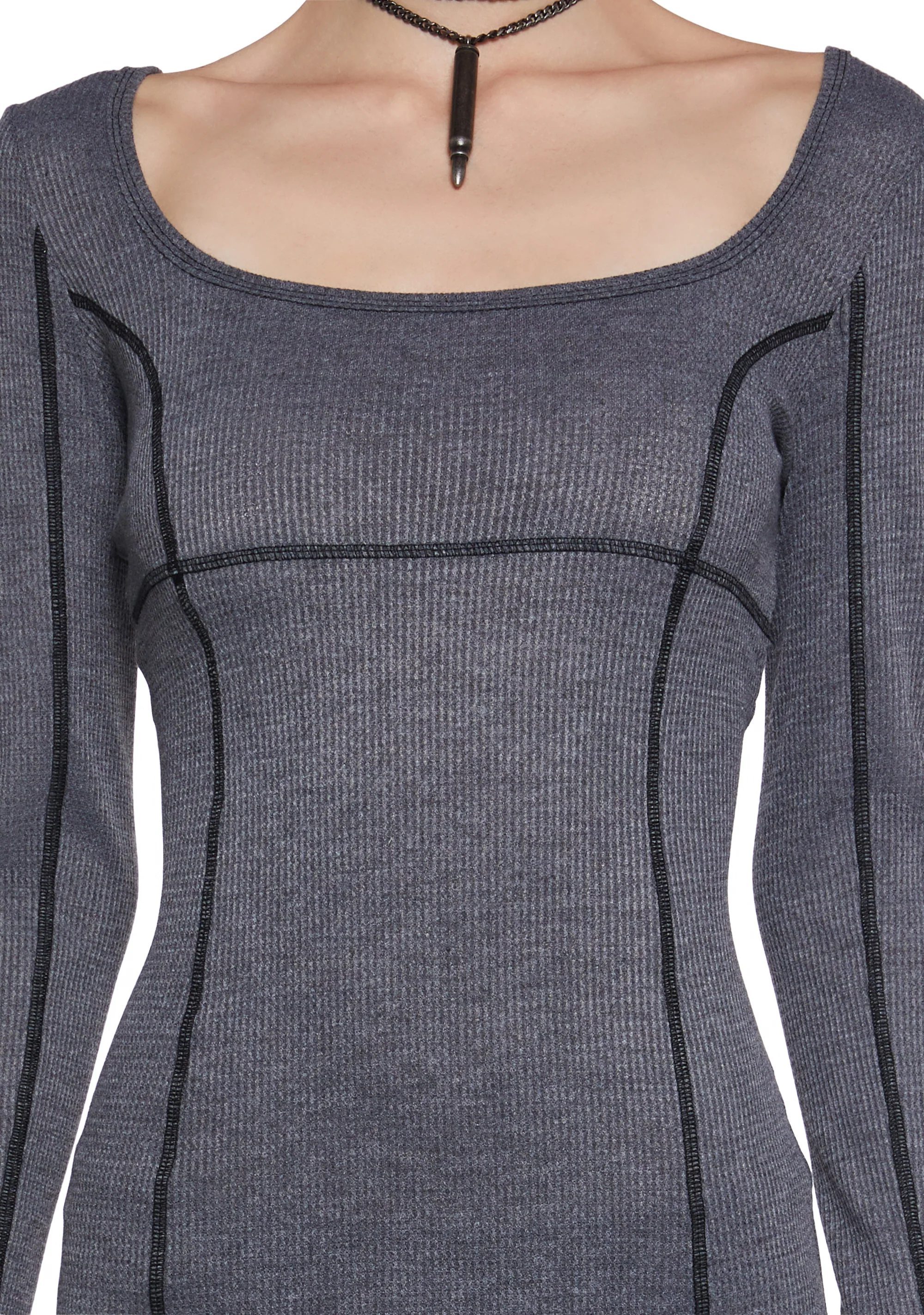 Warp Thermal Midi Dress - Image 2